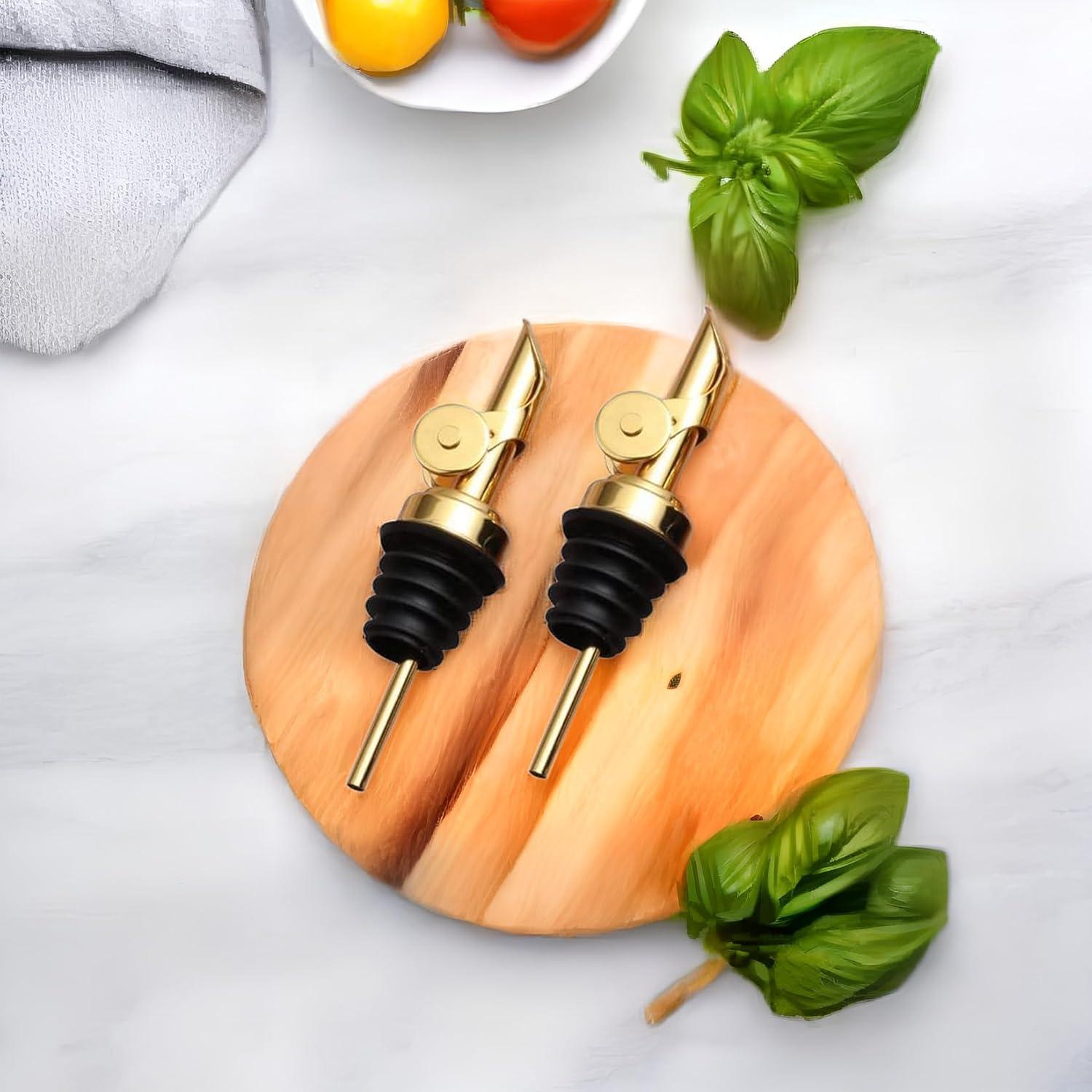 Vertedores Automáticos de Licor Pafusen 2 Pack Dorado