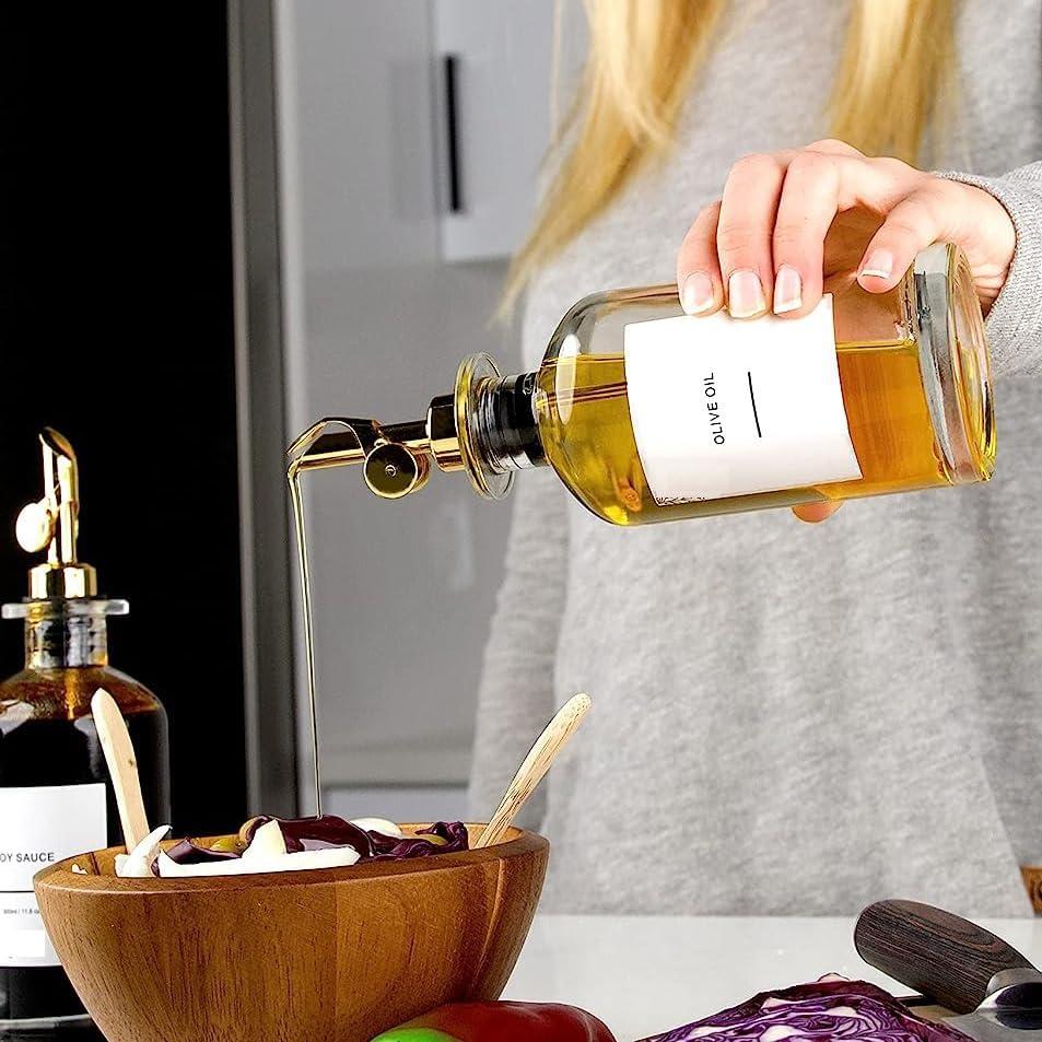 Vertedores Automáticos de Licor Pafusen 2 Pack Dorado