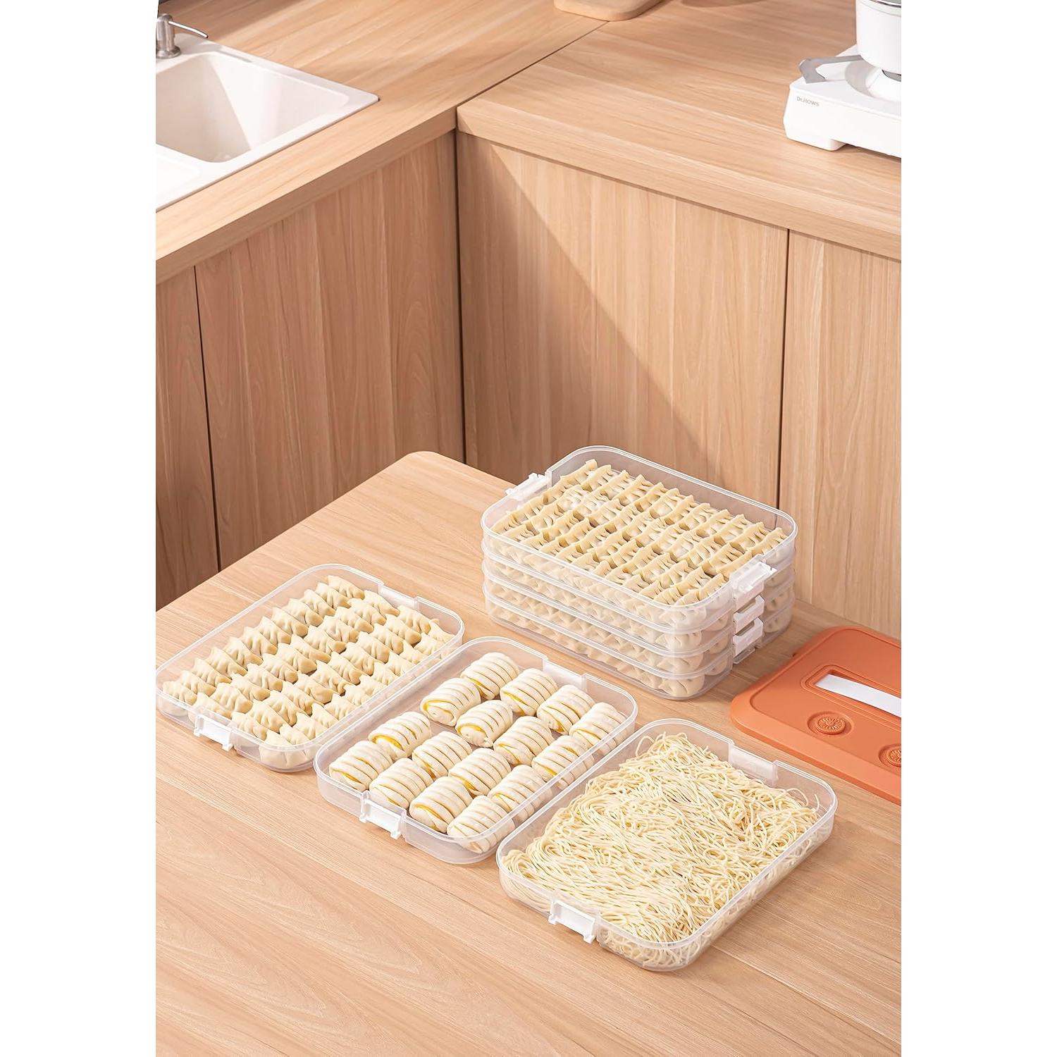 Caja de Almacenamiento de Alimentos LOEZ 4 Capas Azul