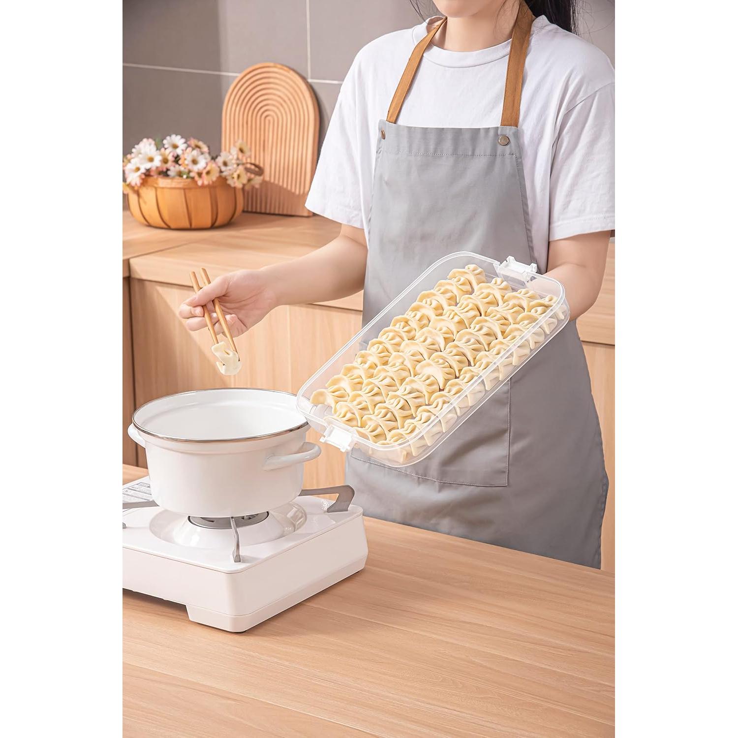 Caja de Almacenamiento de Alimentos LOEZ 4 Capas Azul