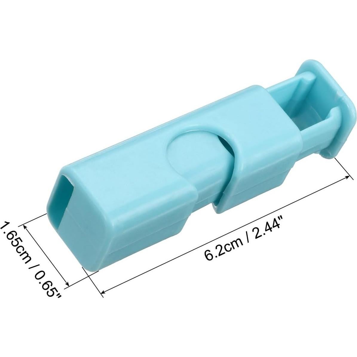 Clips para Bolsas de Pan PATIKIL 10 Pcs Reutilizables Azul