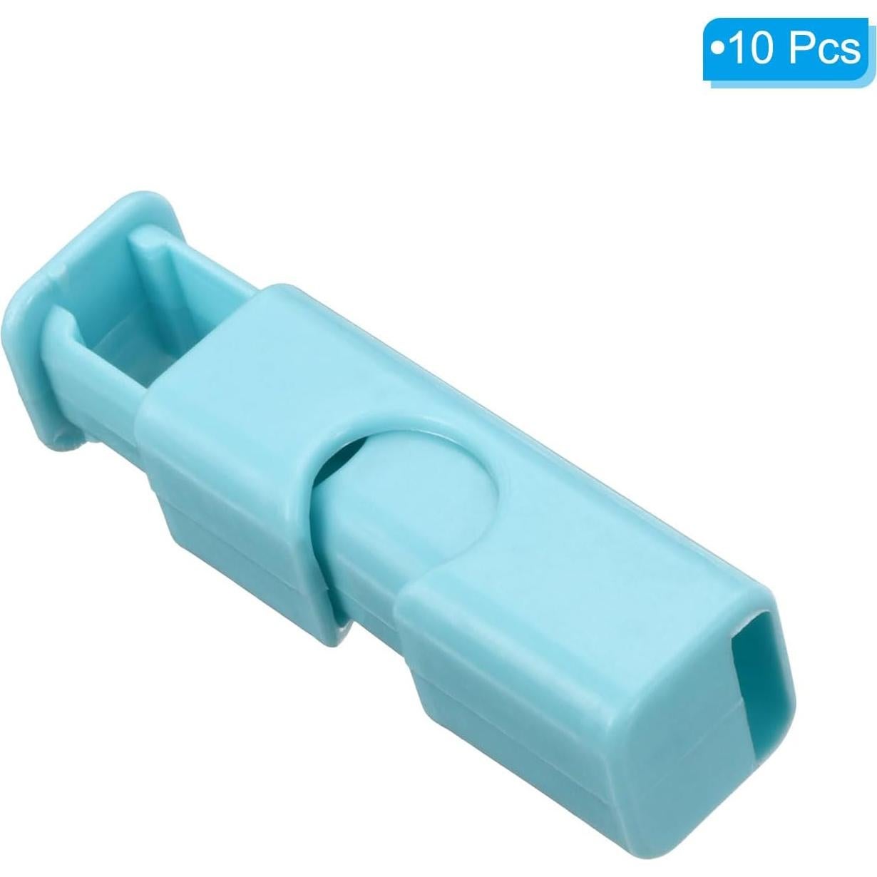 Clips para Bolsas de Pan PATIKIL 10 Pcs Reutilizables Azul