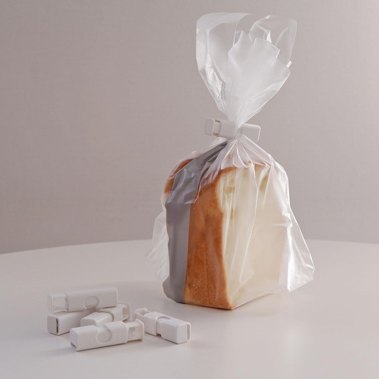 Clips para Bolsas de Pan PATIKIL 10 Pcs Reutilizables Azul