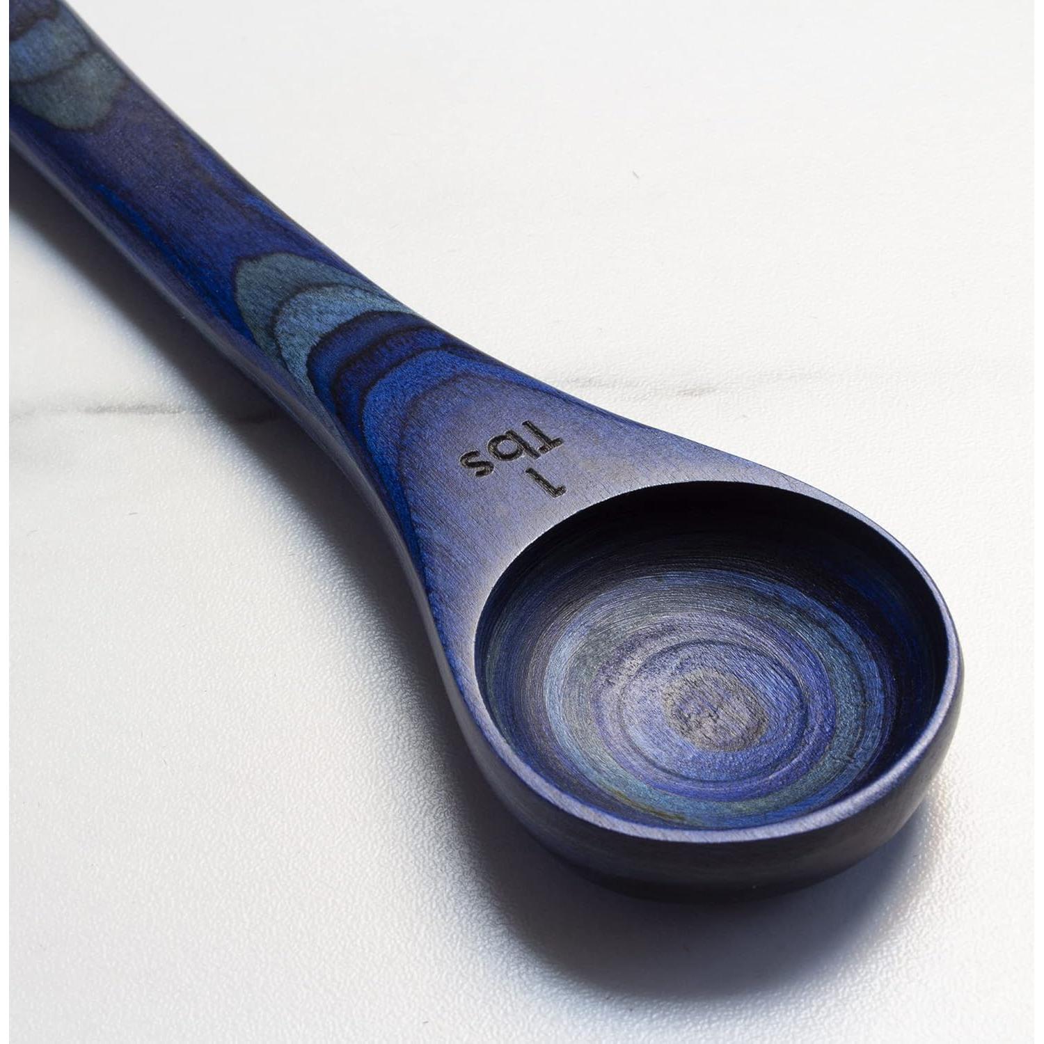 Cuchara Medidora 2 en 1 Totally Bamboo Baltique Malta Azul