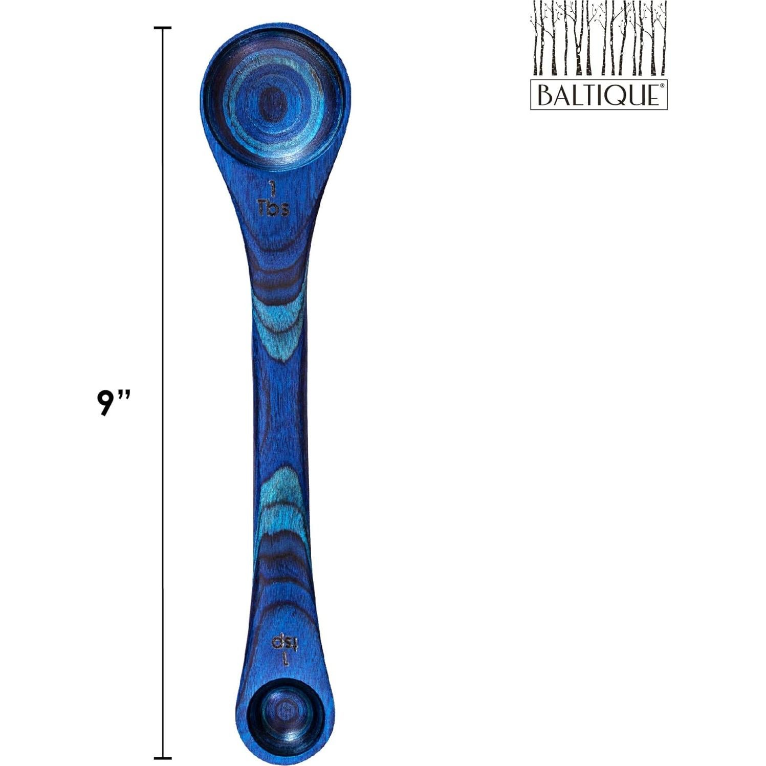 Cuchara Medidora 2 en 1 Totally Bamboo Baltique Malta Azul