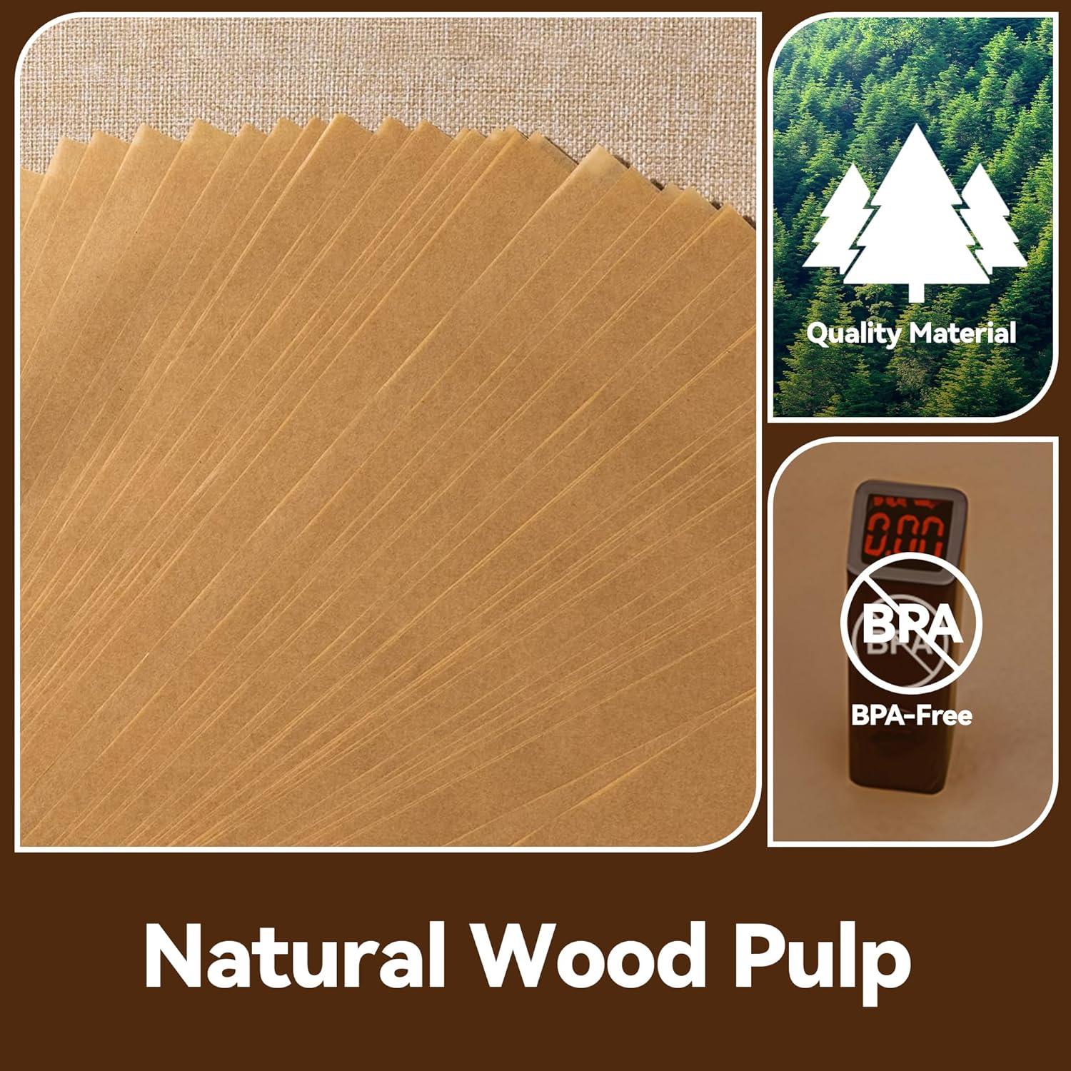 Forros desechables para freidora de aire SIUDANGKA 100PCS