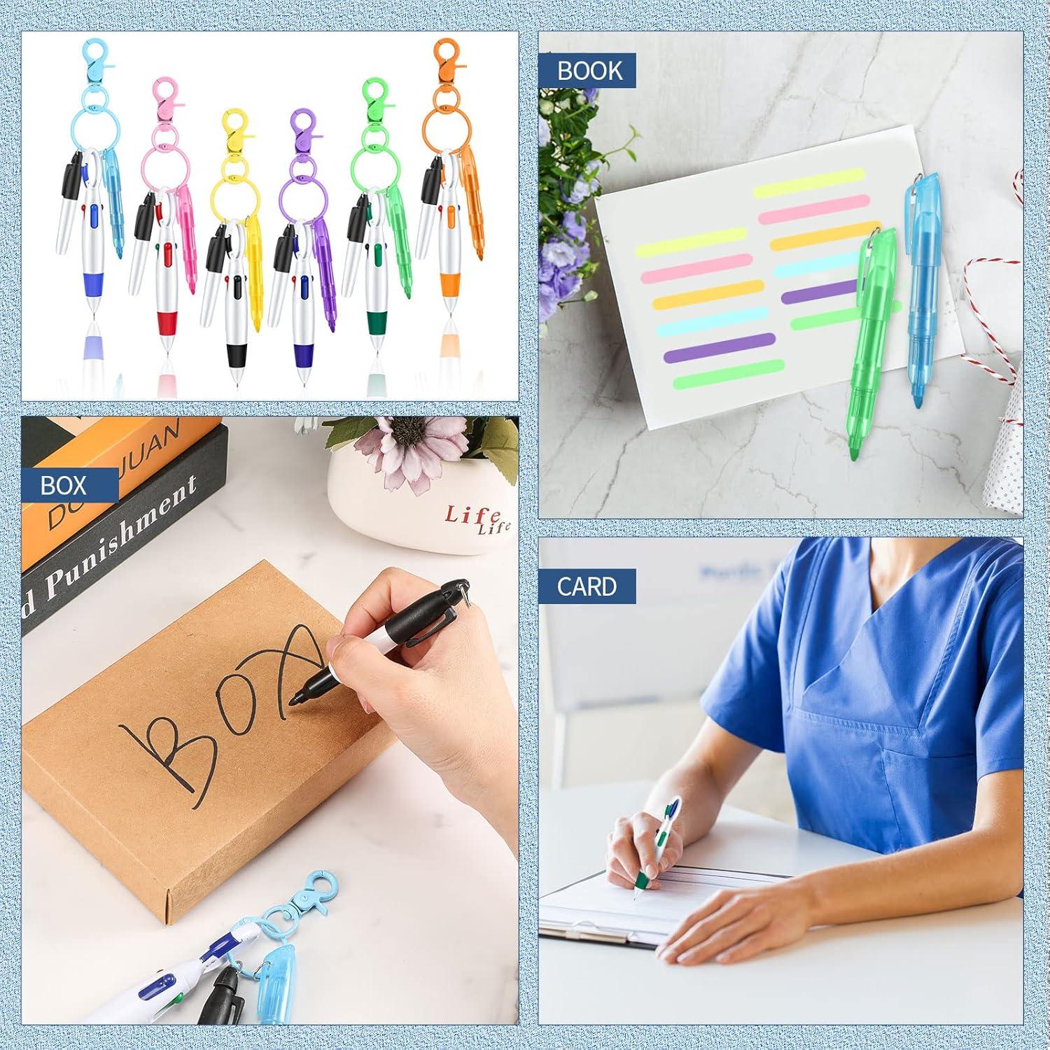 Juego de bolígrafos y resaltadores Fainne para enfermeras - 24 piezas