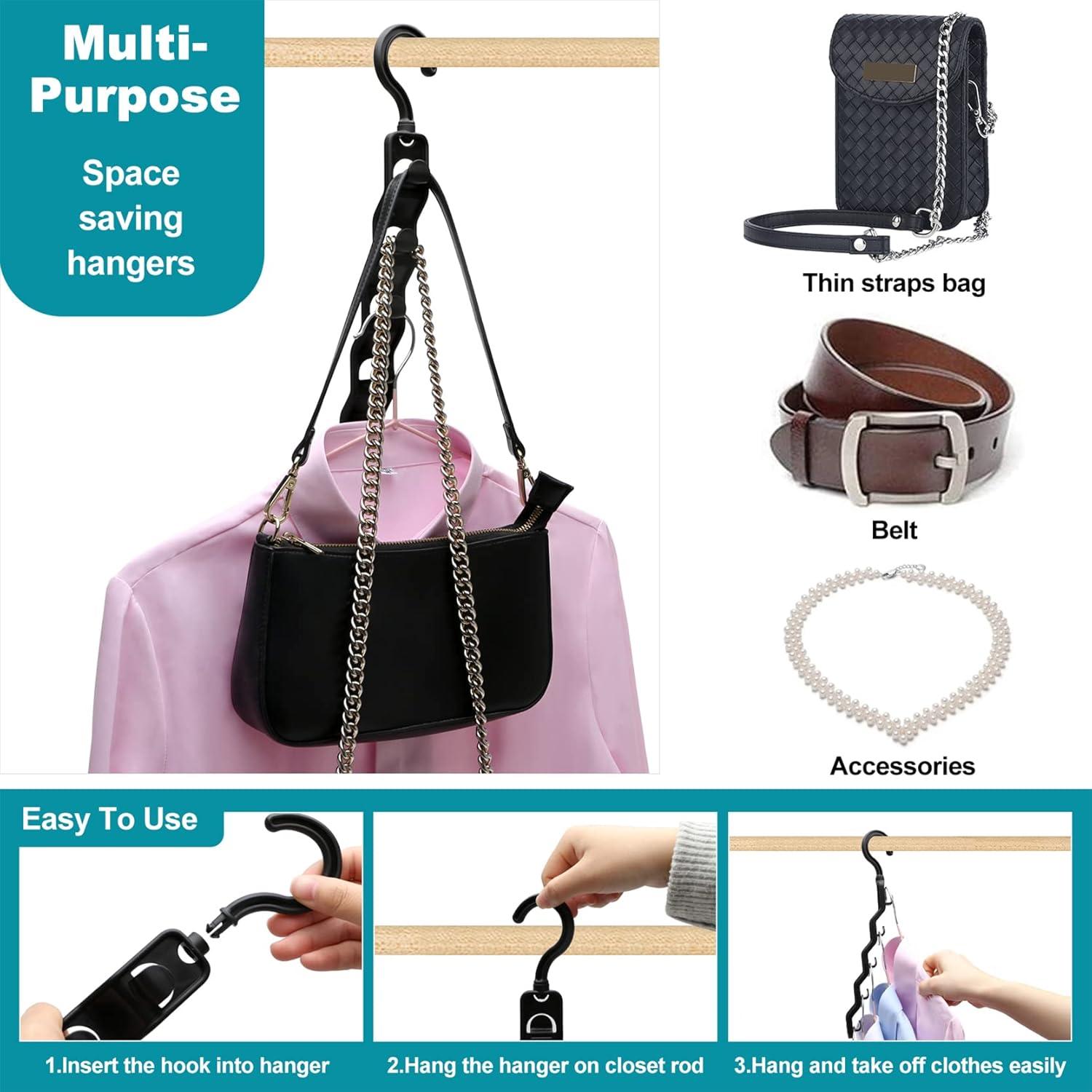 Organizadores de Closet JIAYIISHU 8 Piezas Ahorra Espacio