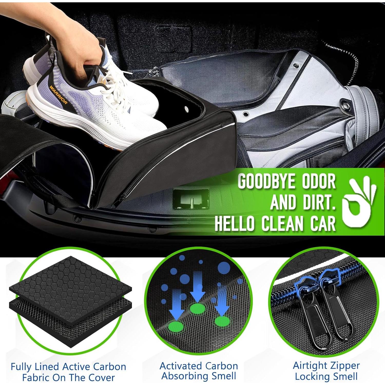 Bolsa para Zapatos de Golf Hombres - Impermeable y Ventilada