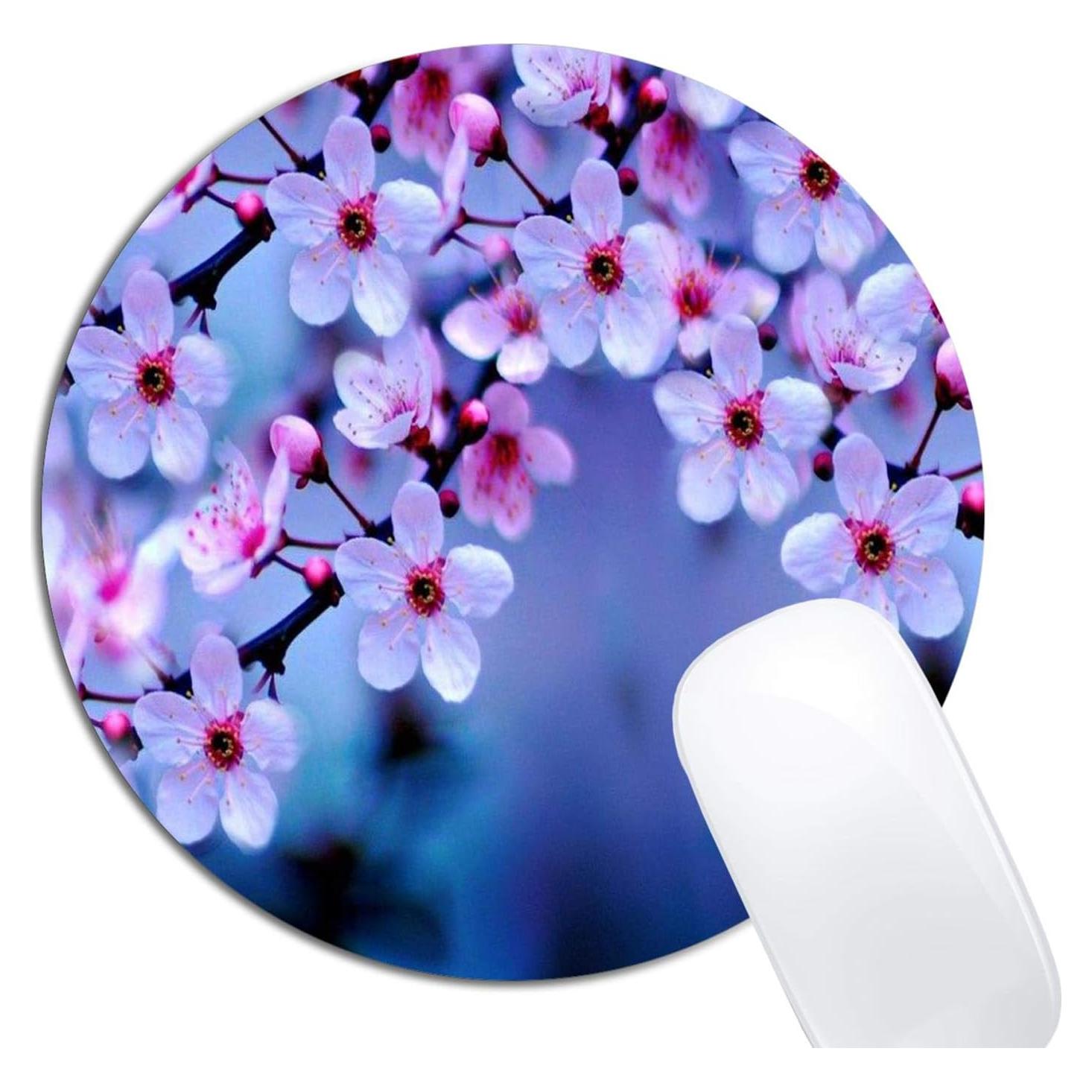 Alfombrilla de Ratón Redonda XDMY Flores Hermosas 200mm