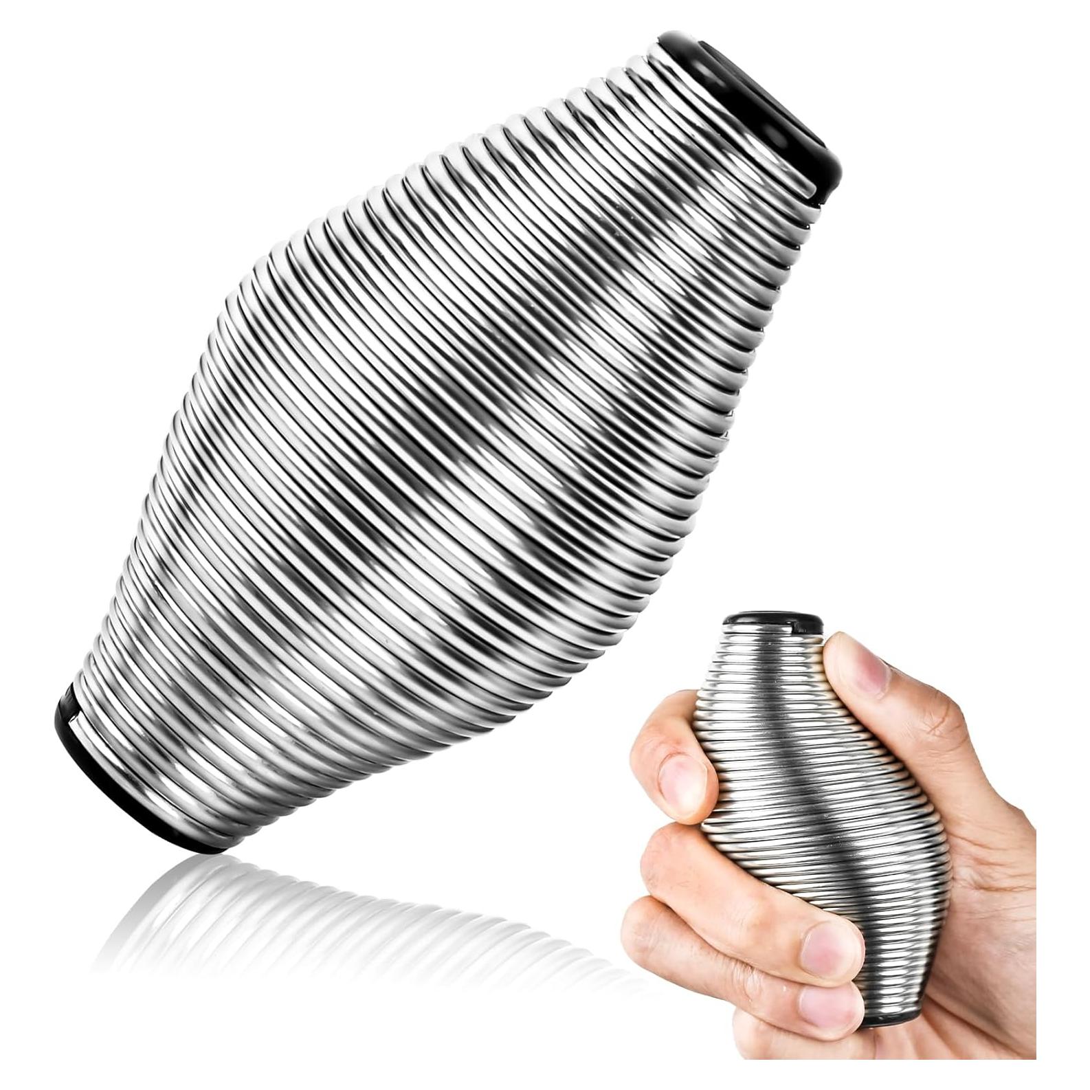 Juguete de Alivio de Estrés Metálico CHESLICR - Plata