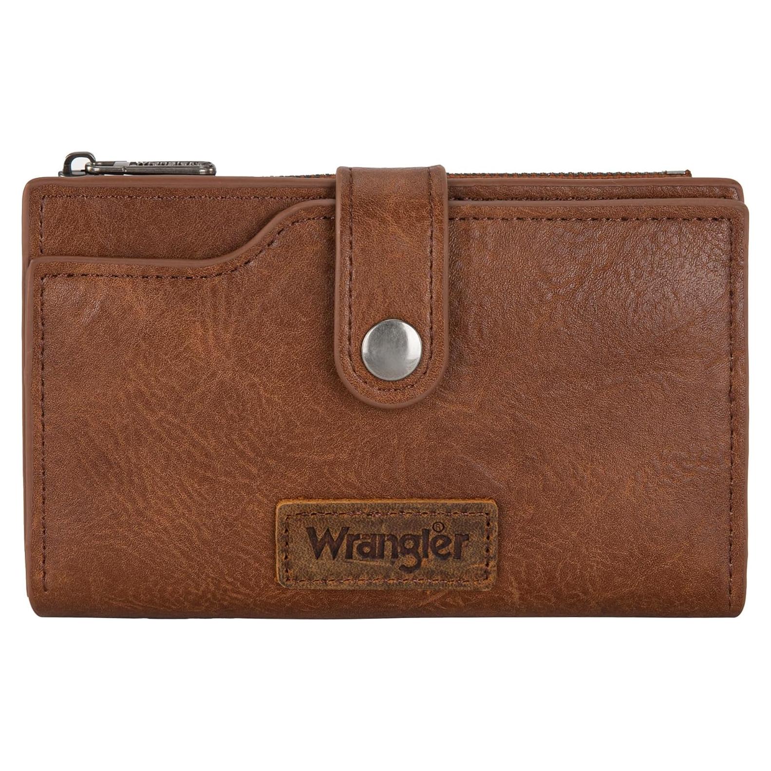 Billetera Bifold Slim Wrangler para Mujeres - Cuero Vegano