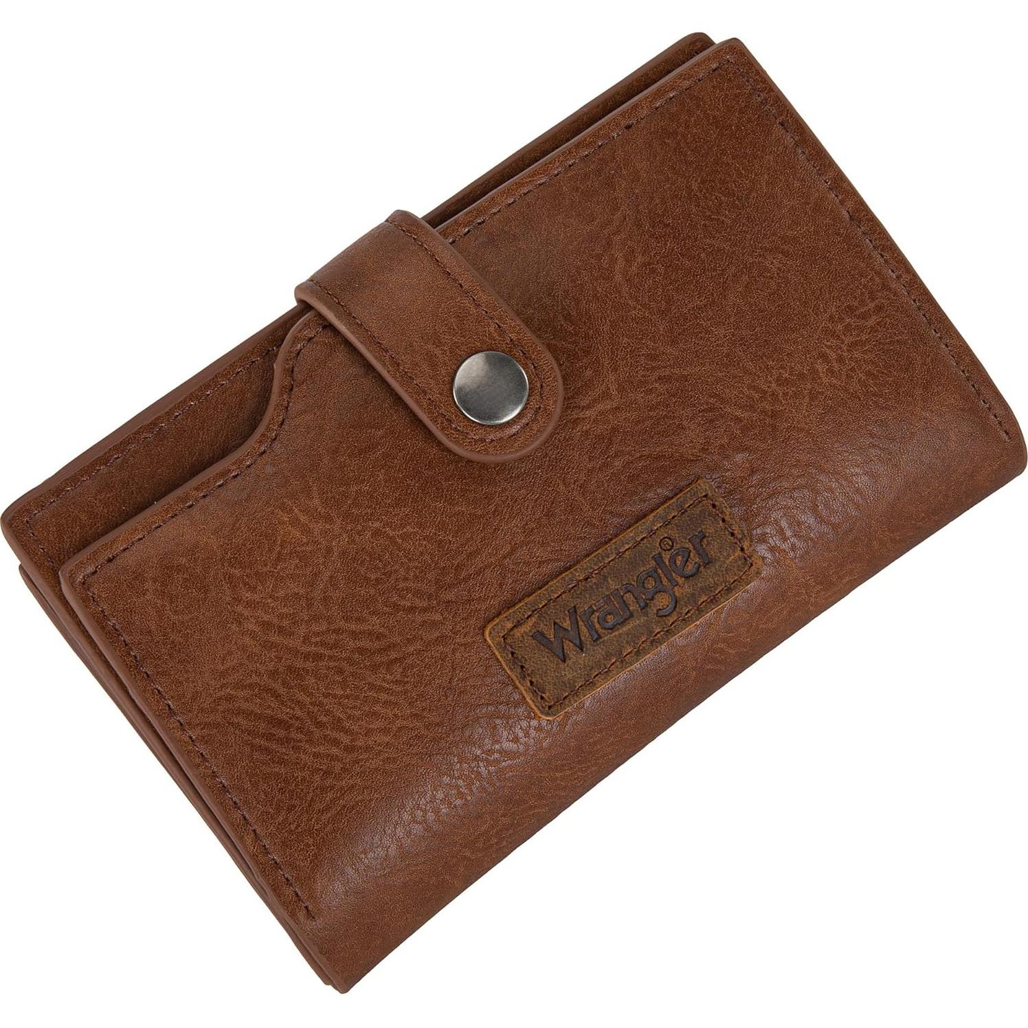 Billetera Bifold Slim Wrangler para Mujeres - Cuero Vegano