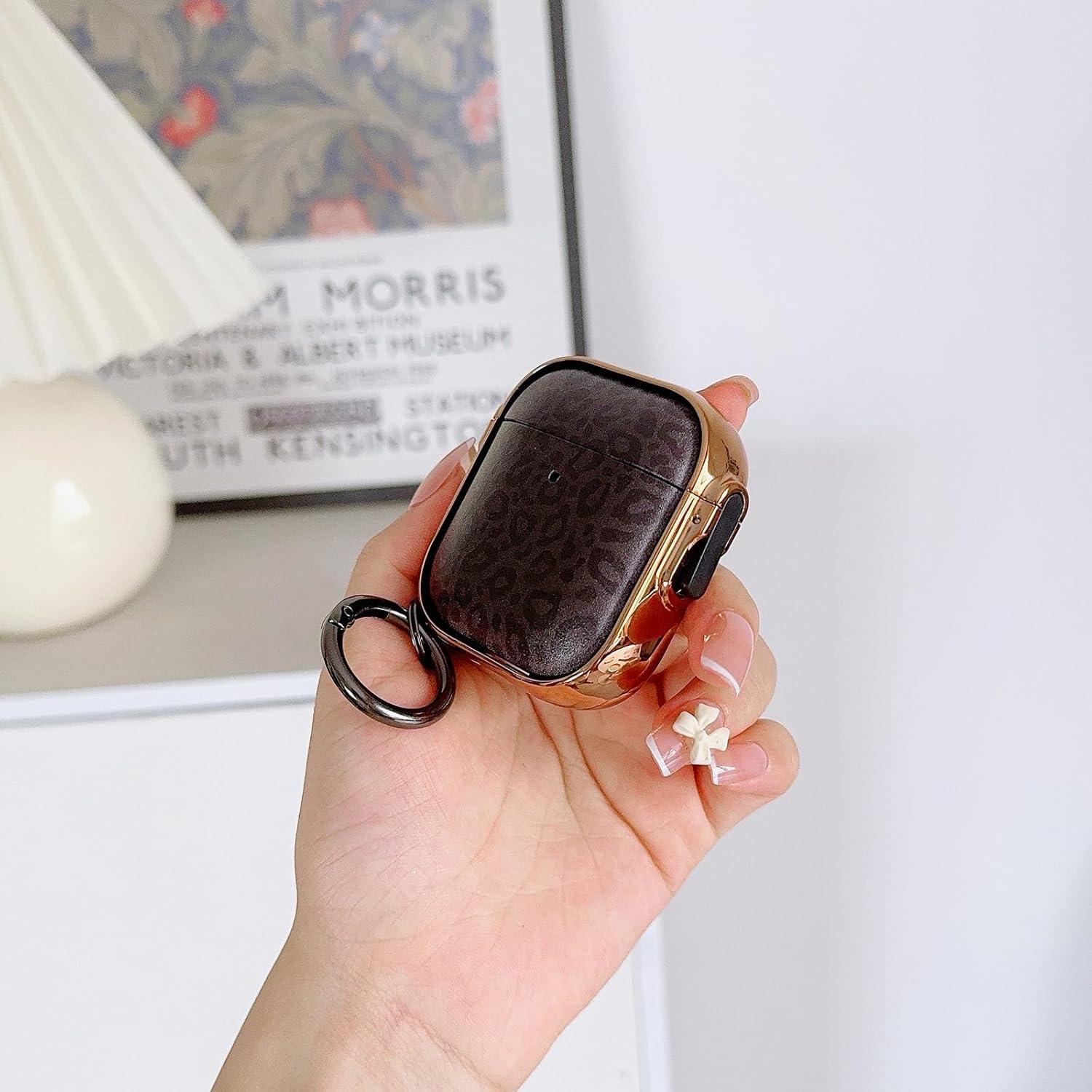 Funda Protectora OTOPO Leopardo para AirPods 2ª/1ª Gen