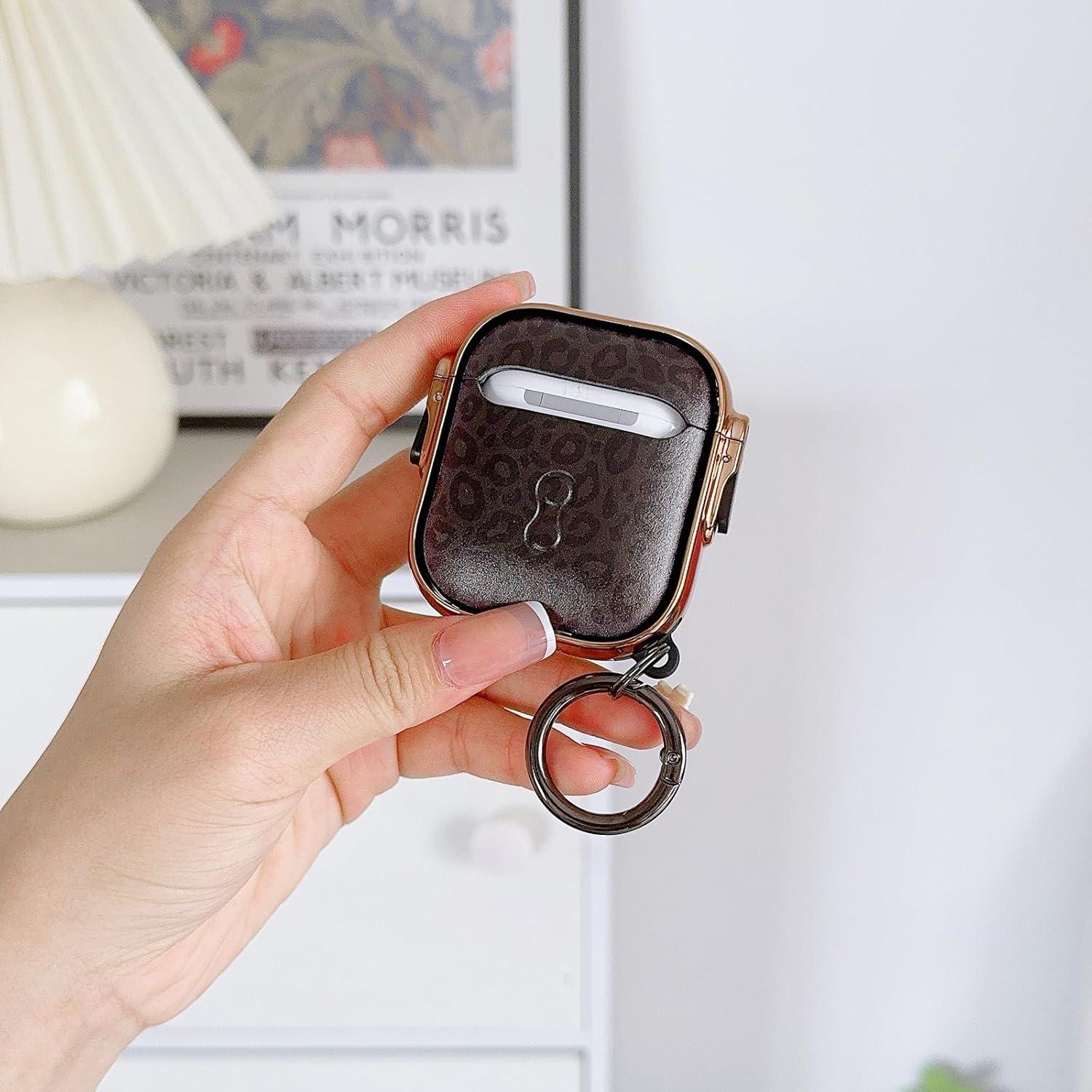 Funda Protectora OTOPO Leopardo para AirPods 2ª/1ª Gen