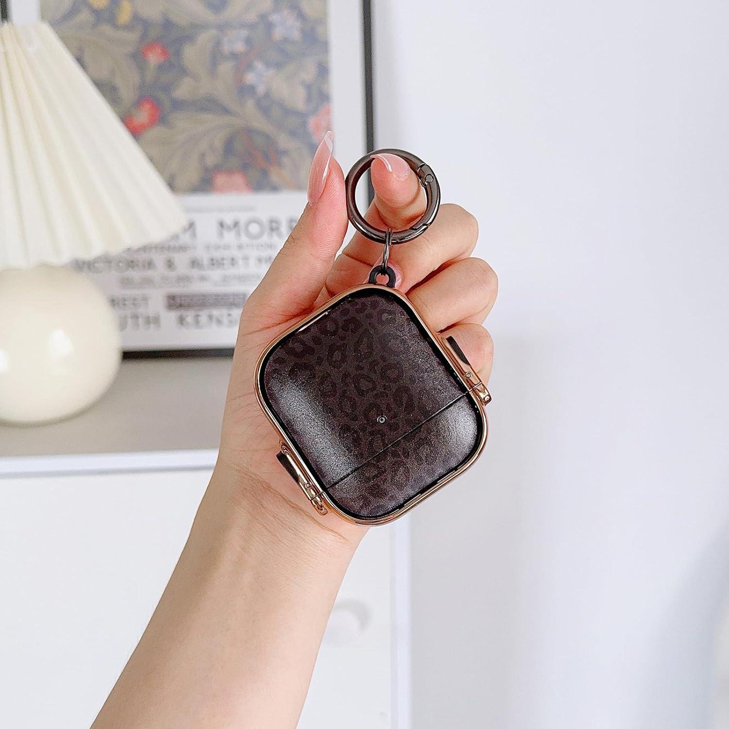 Funda Protectora OTOPO Leopardo para AirPods 2ª/1ª Gen