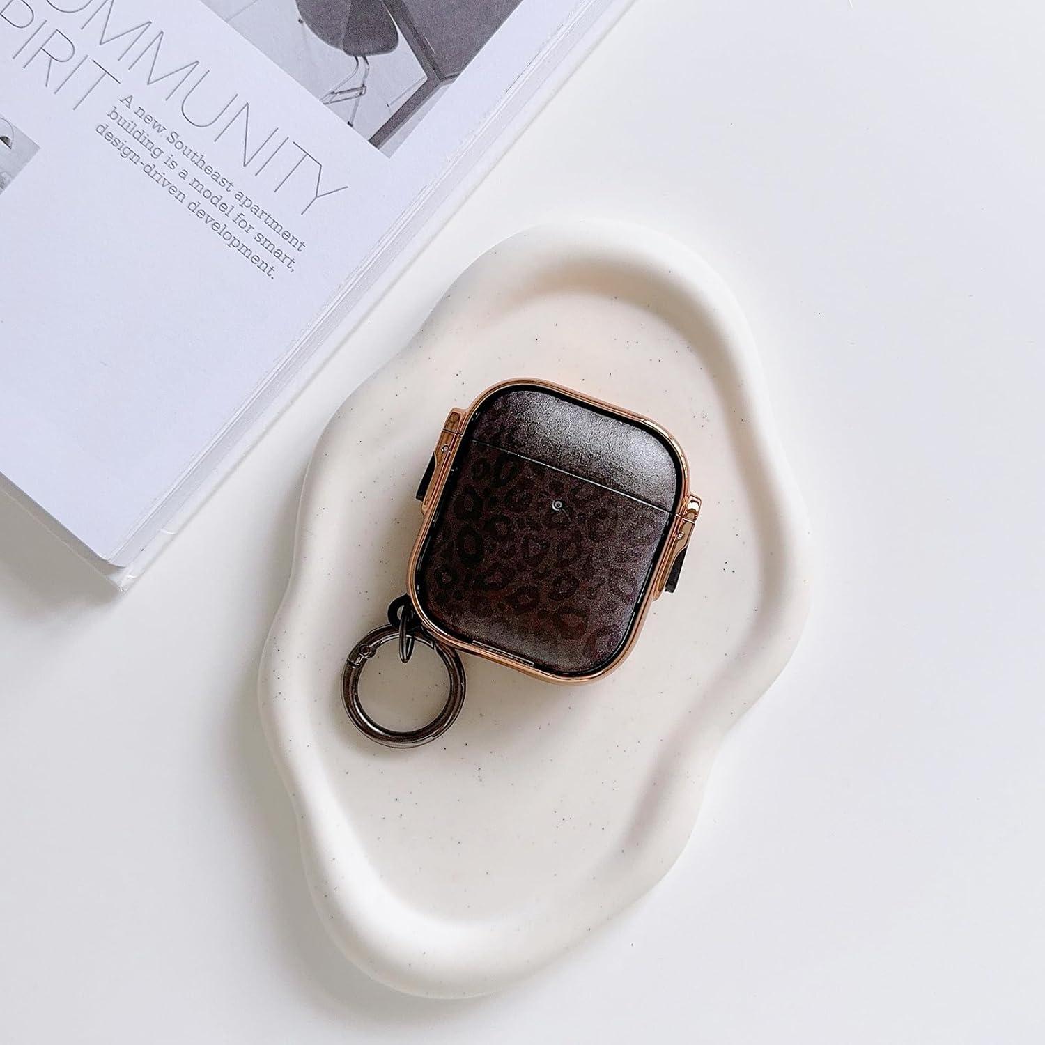 Funda Protectora OTOPO Leopardo para AirPods 2ª/1ª Gen