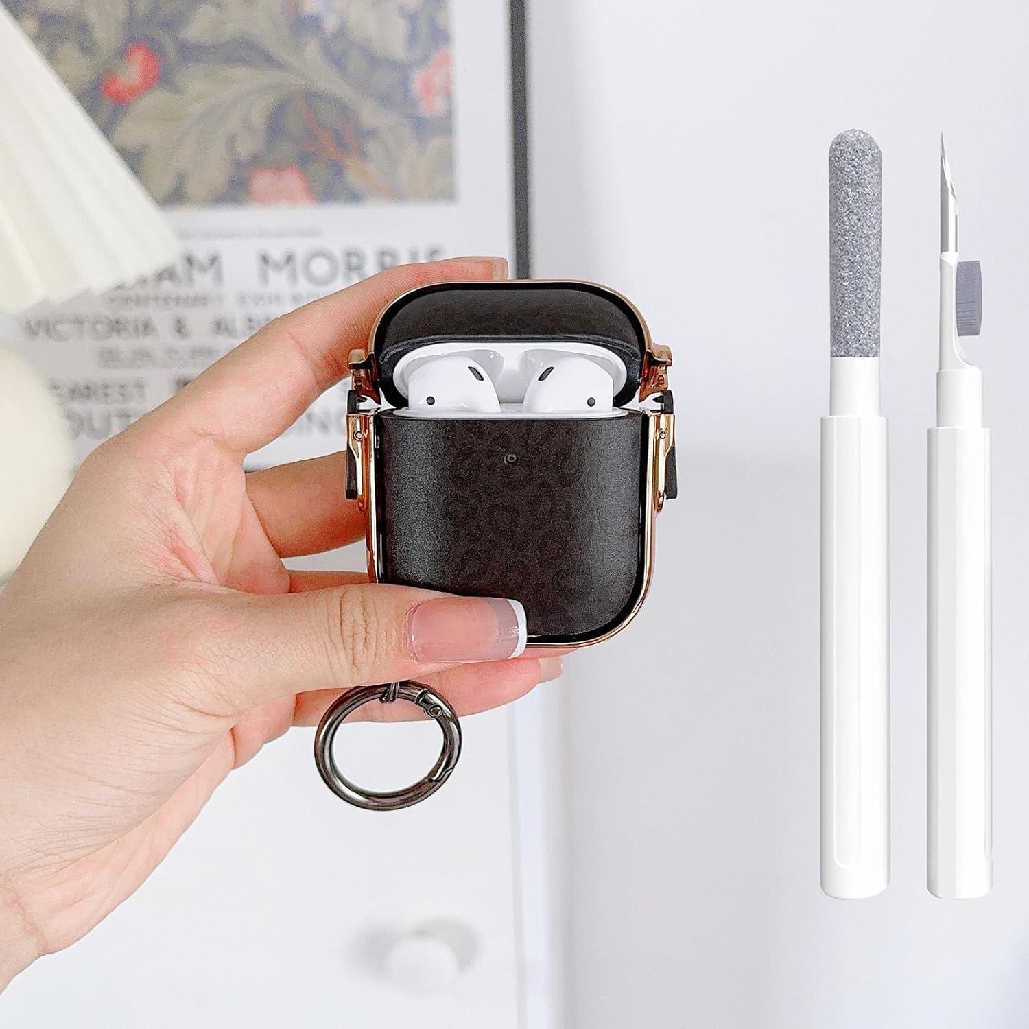 Funda Protectora OTOPO Leopardo para AirPods 2ª/1ª Gen