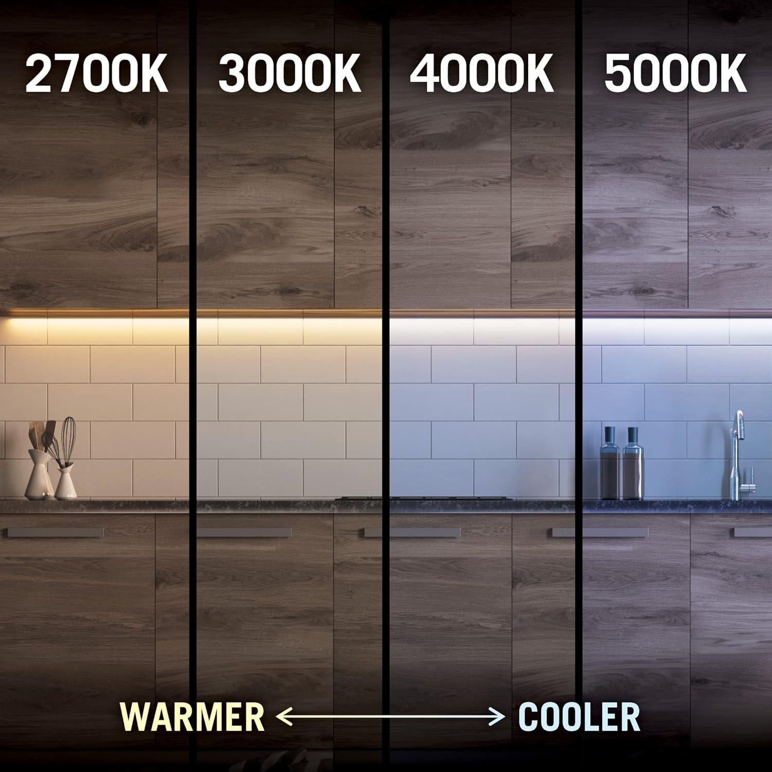 Tira de luz LED COB Armacost 2.5m 5000K 1353 Lúmenes