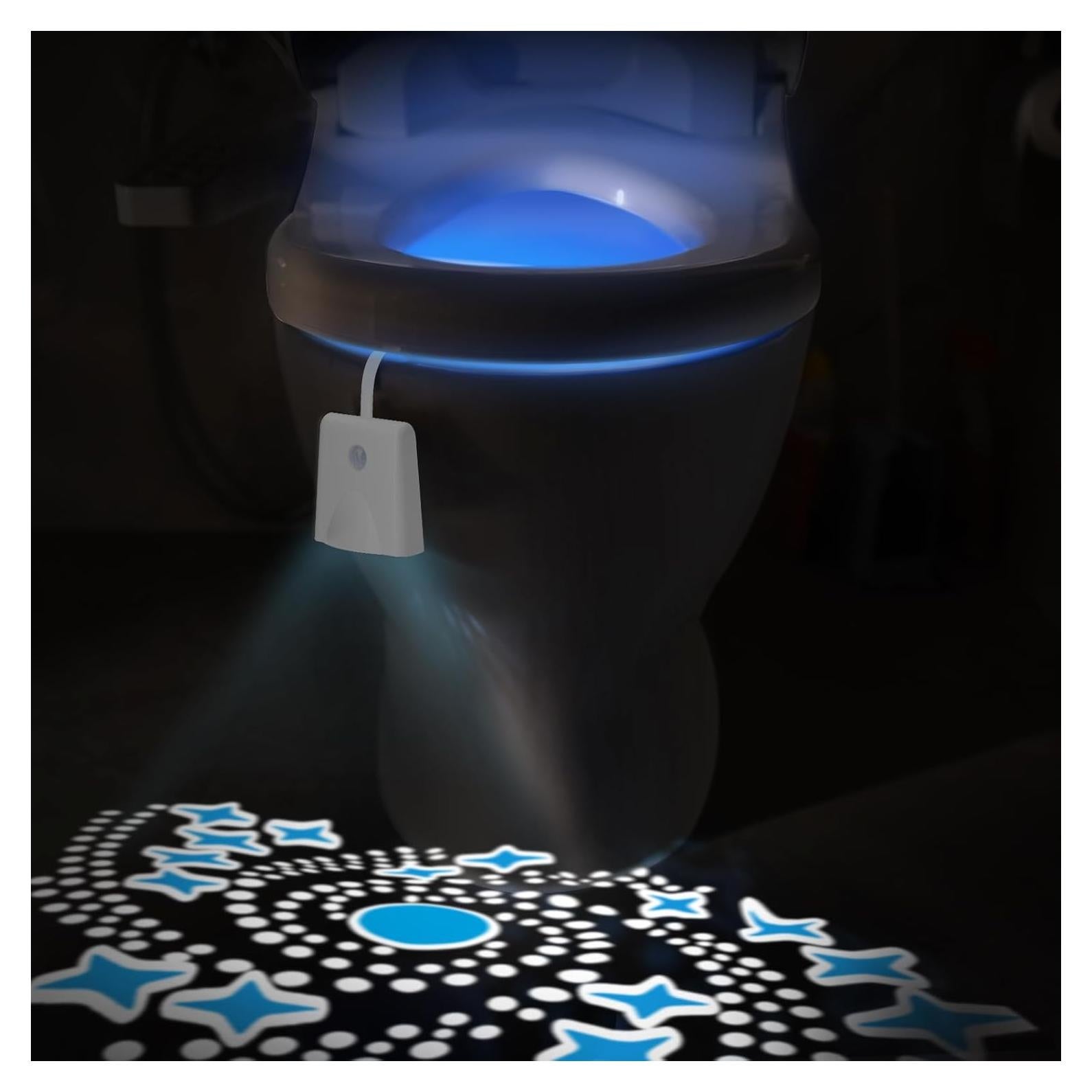 Luz Nocturna para Inodoro LAVAED LED 16 Colores Sensor Movimiento