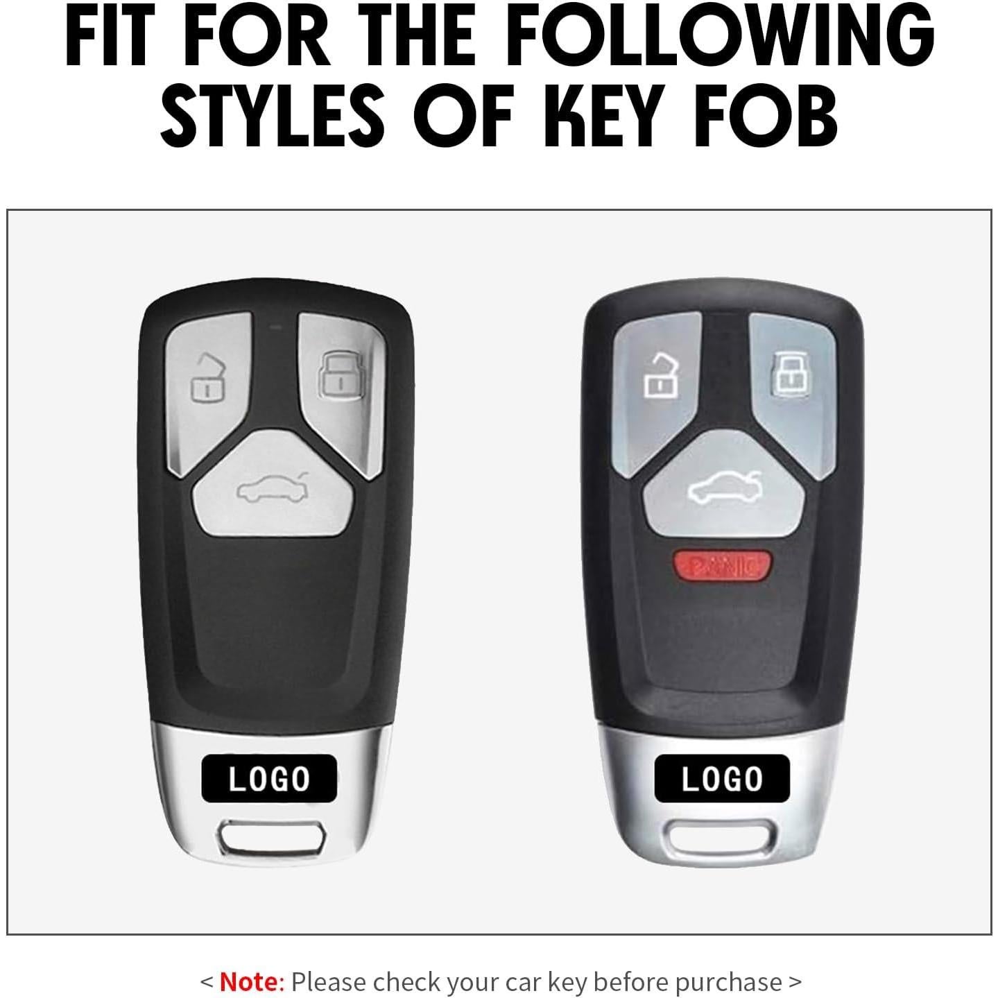 Funda de Llave Silicona Audi A4 S4 RS4 A5 S5 A6 A7 Q5 Q7