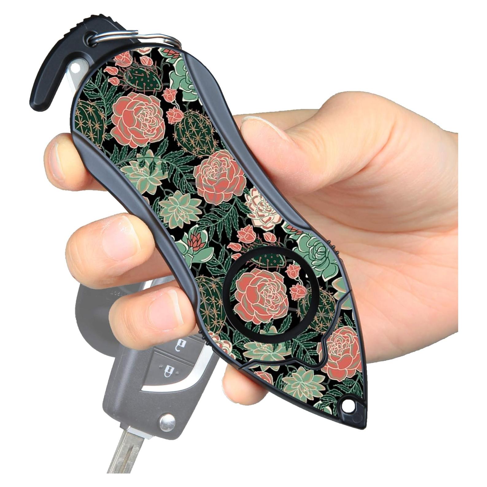 Alarma Personal Stinger Llavero 140dB con Cortador y Rompedor