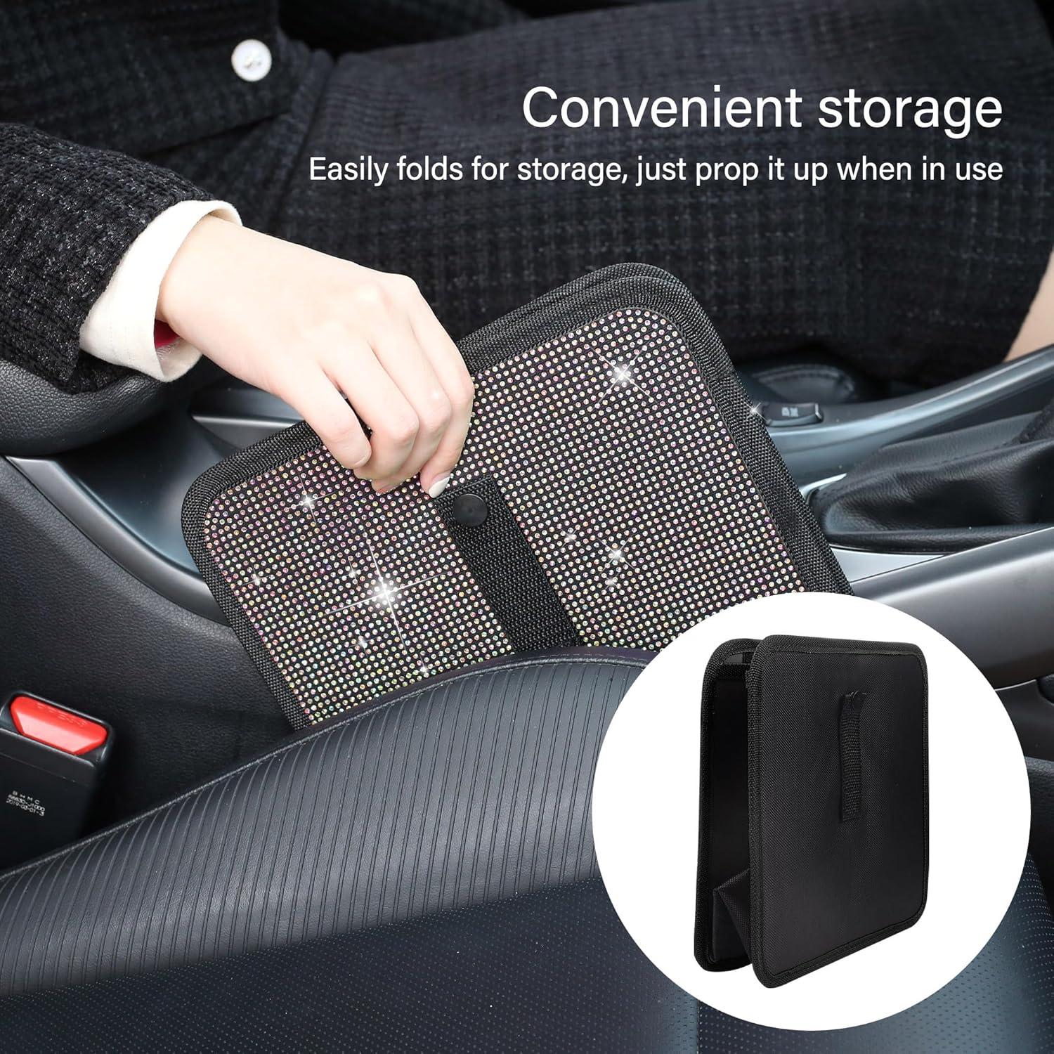 Cubos de Basura Plegables Wedfish para Autos - Azul Brillante