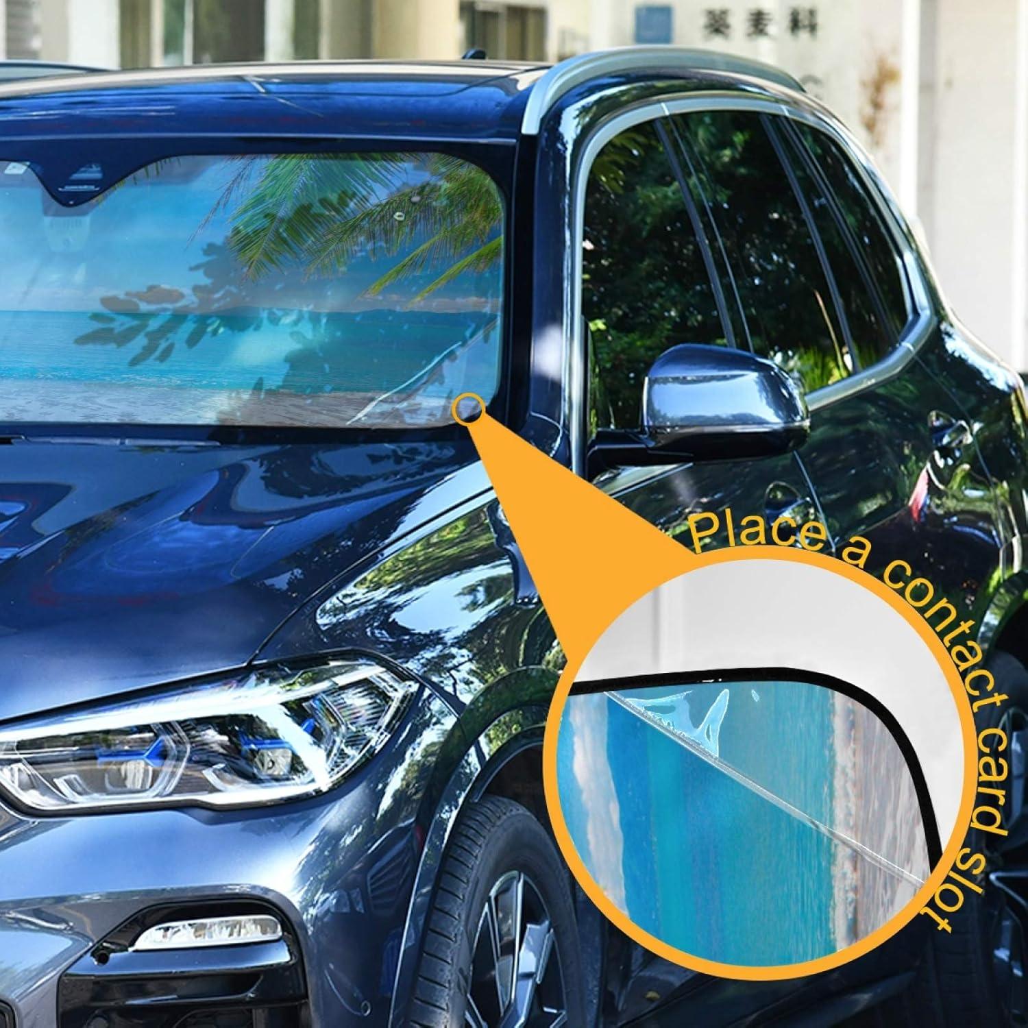 Sombra de Parabrisas Plegable Senya 139.7x70.1cm Bloquea UV