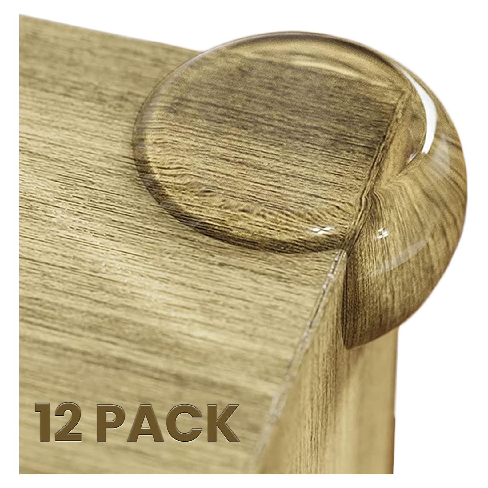 Protectores de esquinas transparentes Baby Proof Me - Paquete de 12