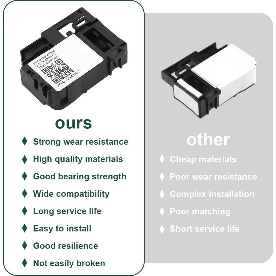 Interruptor de bloqueo de tapa de lavadora GE Restynic WH01X27954