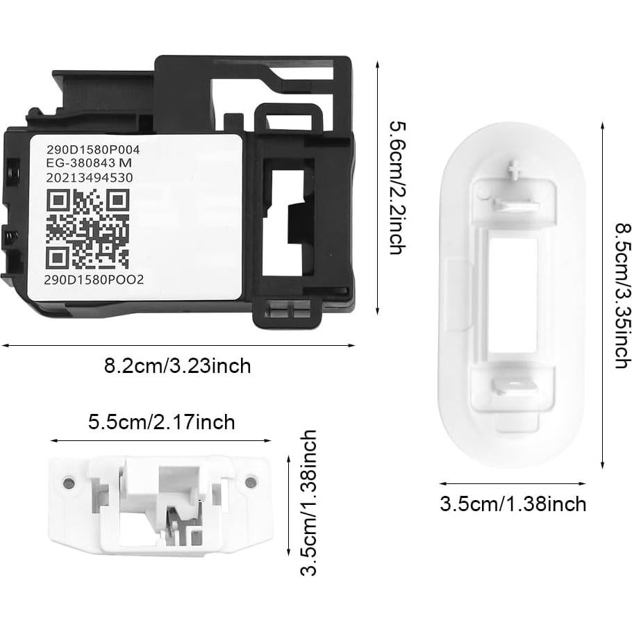 Interruptor de bloqueo de tapa de lavadora GE Restynic WH01X27954