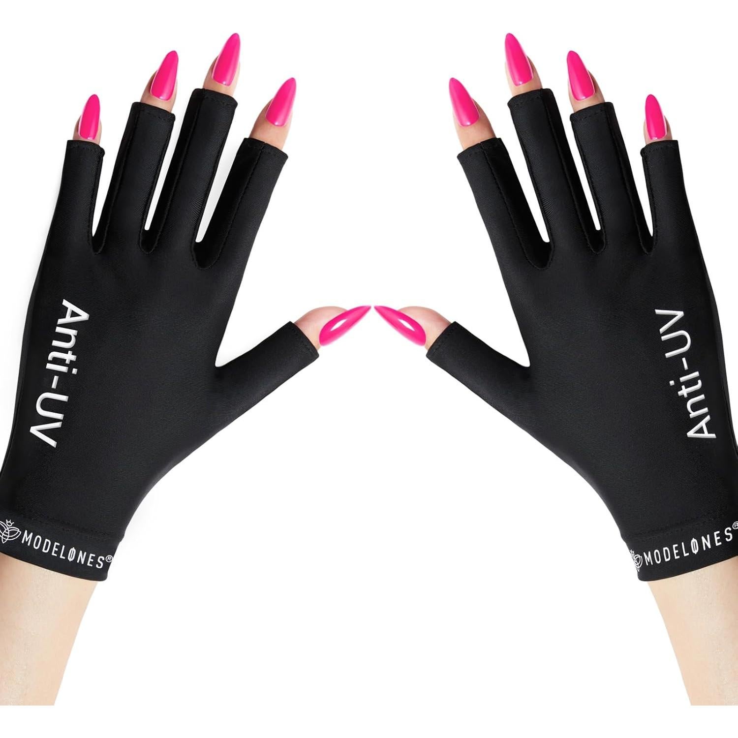Guantes UV Modelones para Manicura de Gel - Protección UPF99+