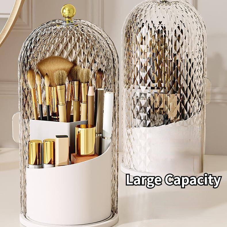 Organizador de Brochas de Maquillaje Siehpa3 Blanco 360°