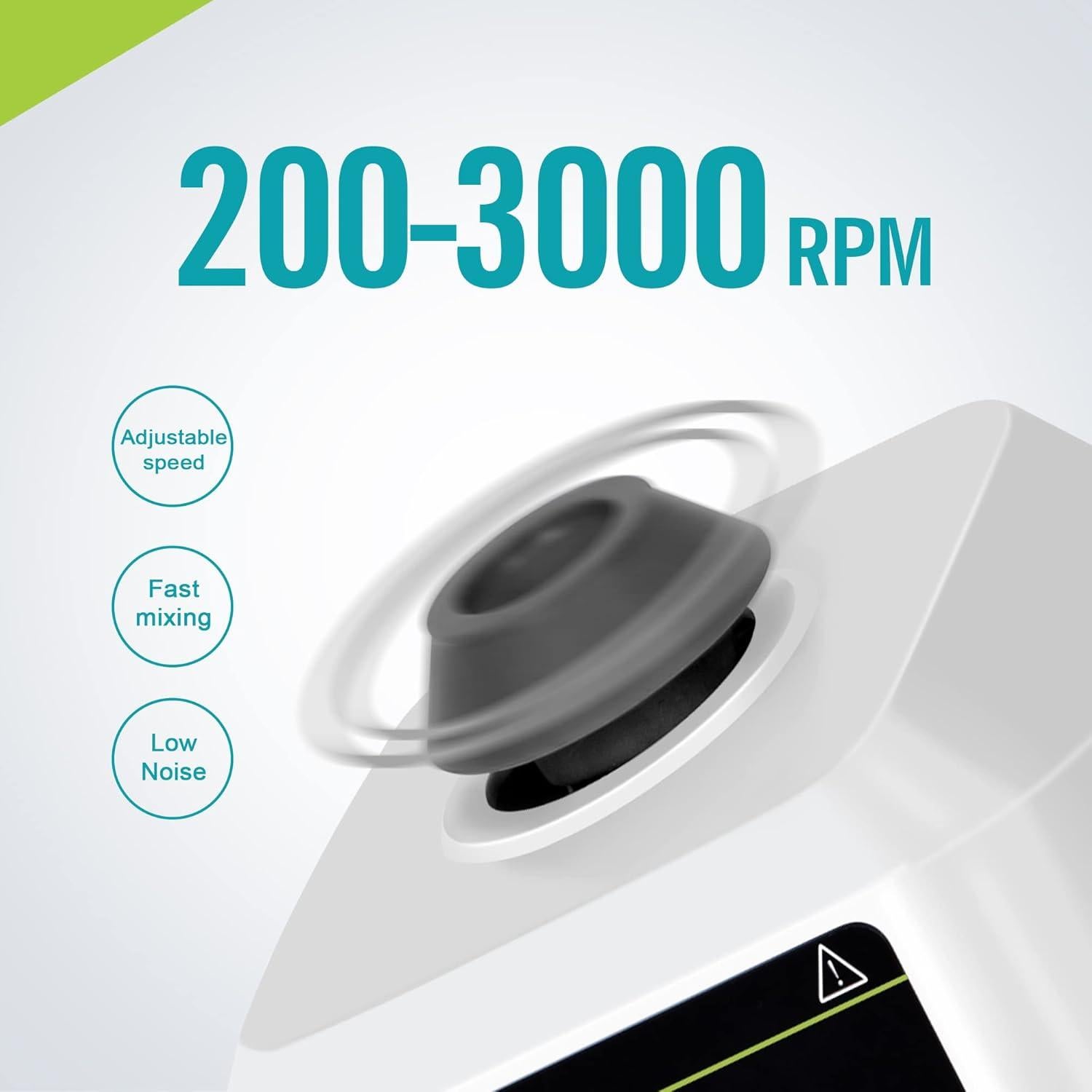 Mezclador Vortex LACHOI AB-7001 200-3000rpm 4.5mm Silicona