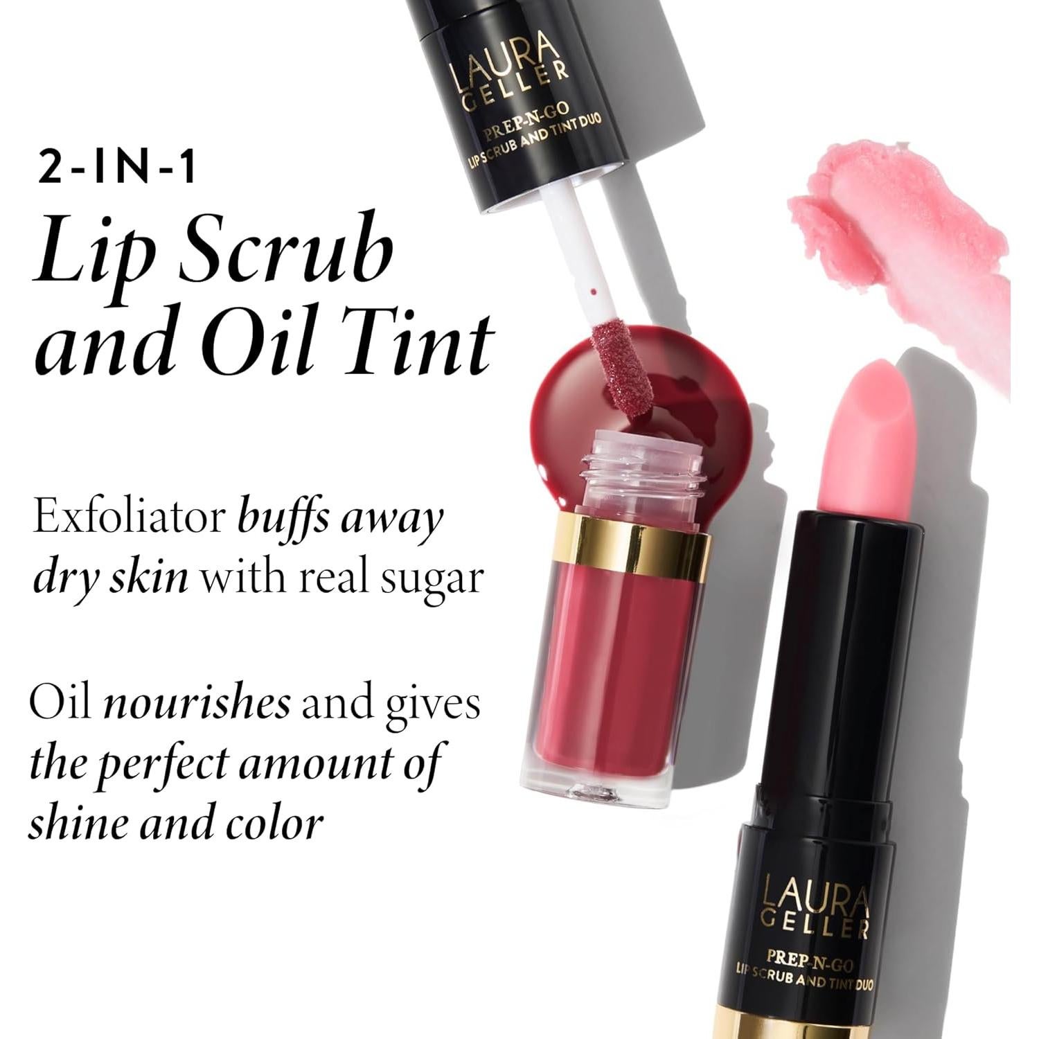 Exfoliante de Labios 2 en 1 Laura Geller Primer Lugar 32g