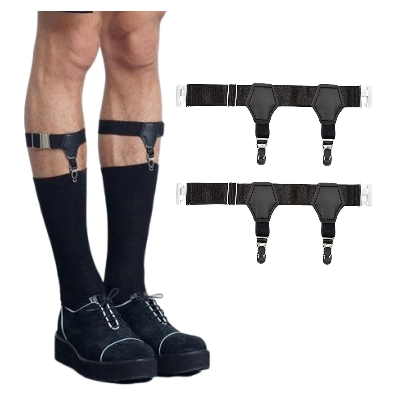 Soporte para Calcetines Ajustable Verdancy - 2 Piezas Negro