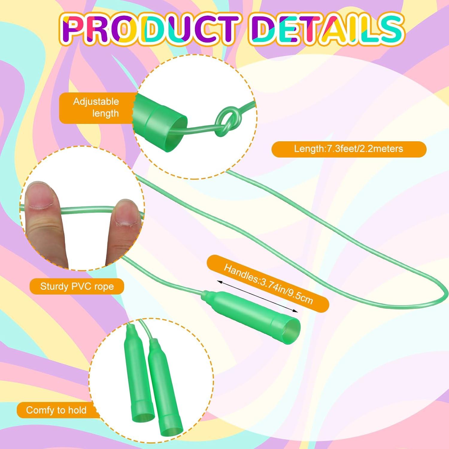 Conjunto de 16 Piezas Aros y Cuerda para Saltar Poen