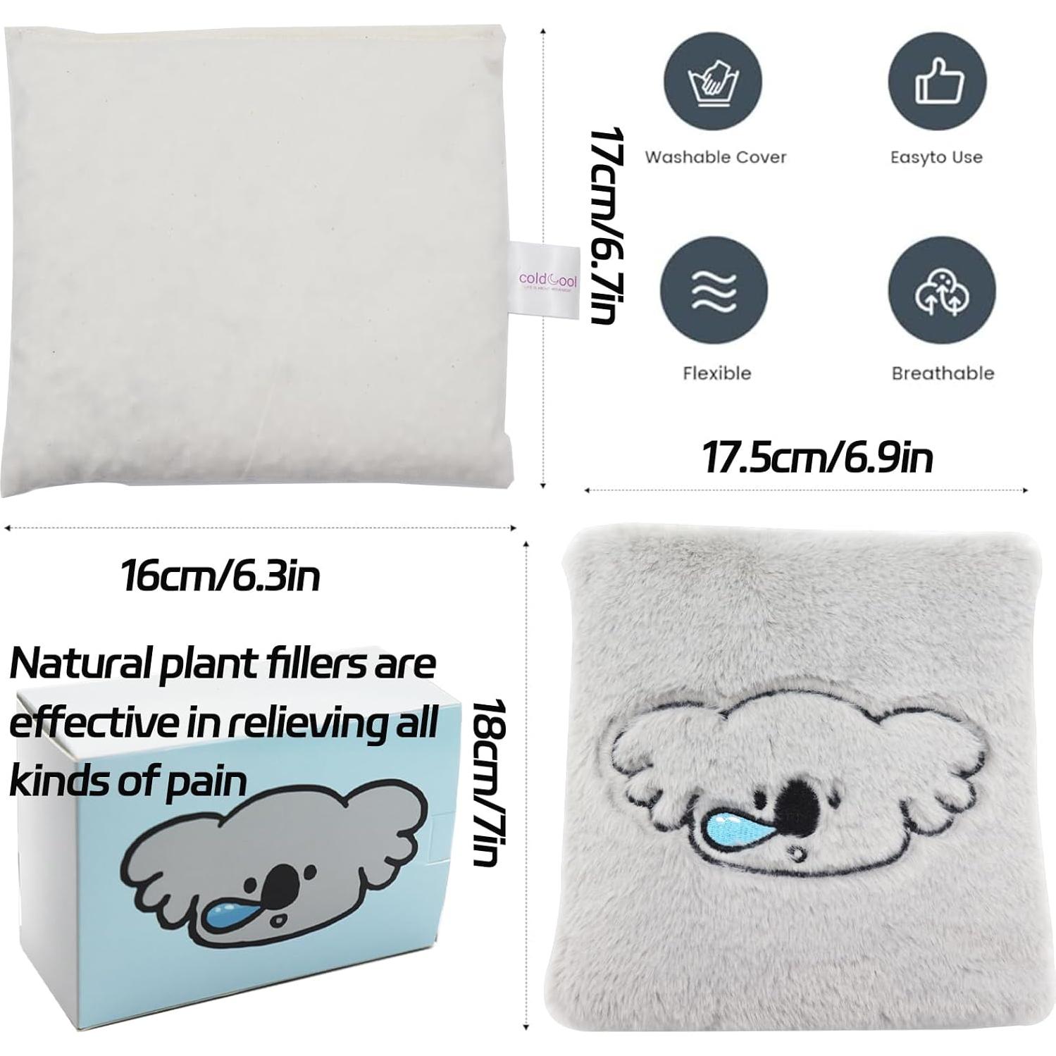 Almohadilla Calentadora de Microondas ColdCool SB-11 Gris 15x10cm