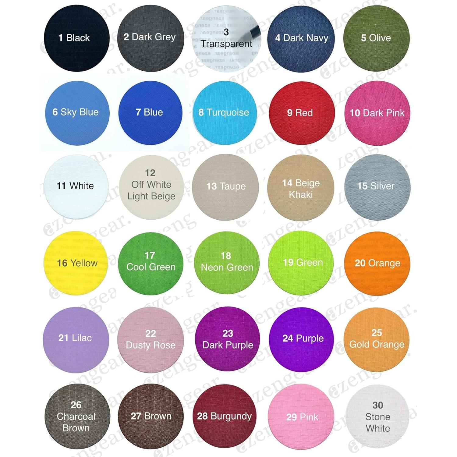 Parches de Reparación aZengear 11 Piezas Beige Impermeables