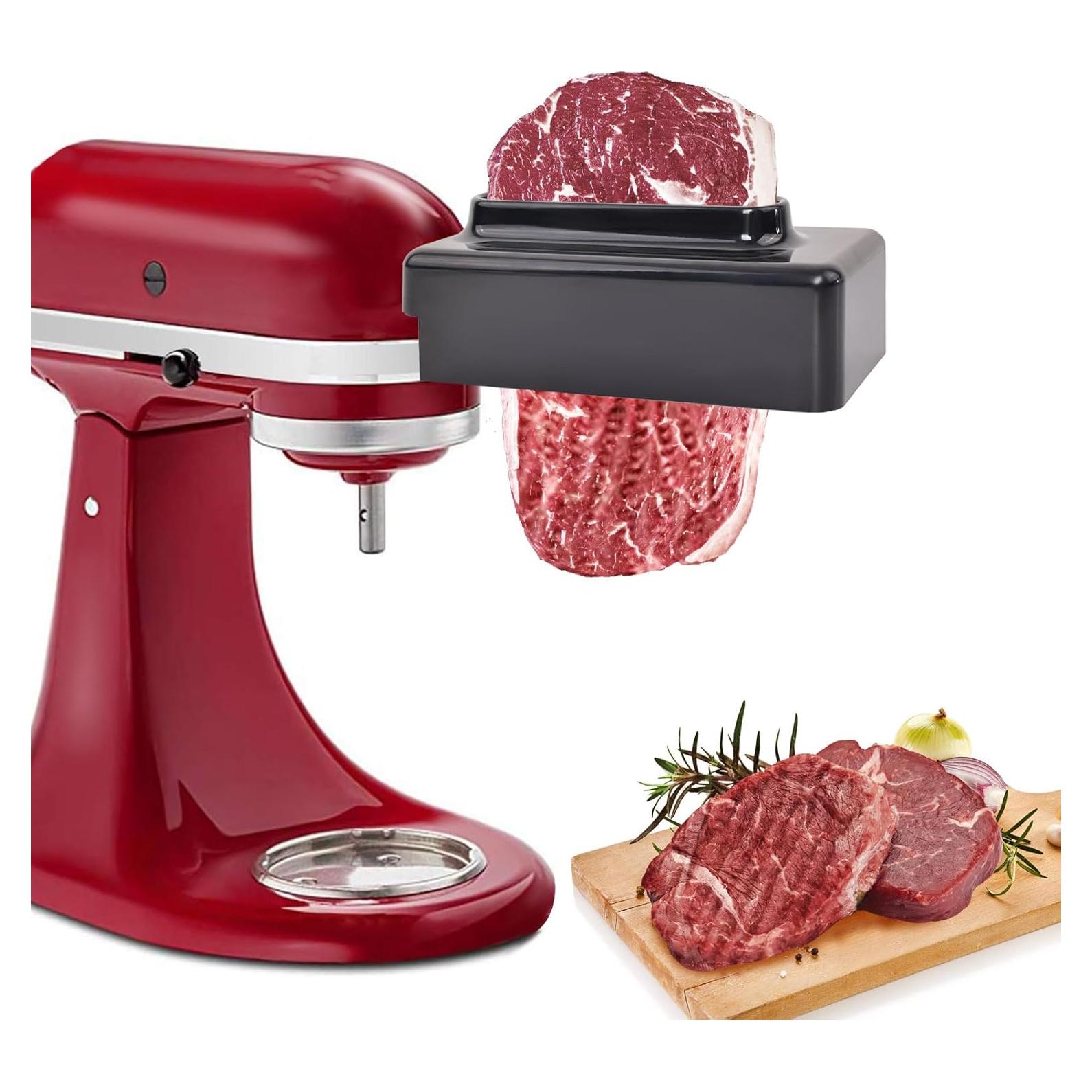 Ablandador de Carne Kitchenaid Accesorio Acero Inoxidable Negro