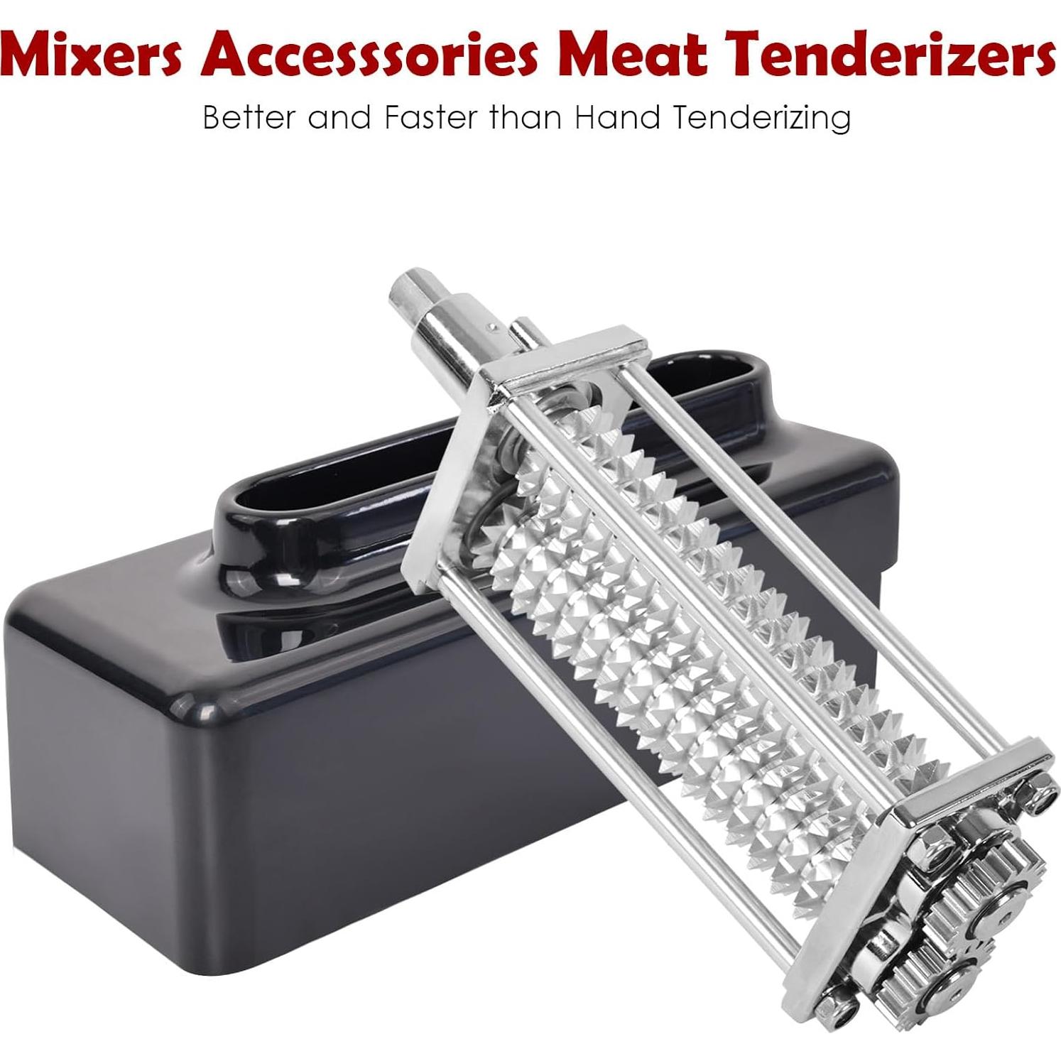 Ablandador de Carne Kitchenaid Accesorio Acero Inoxidable Negro