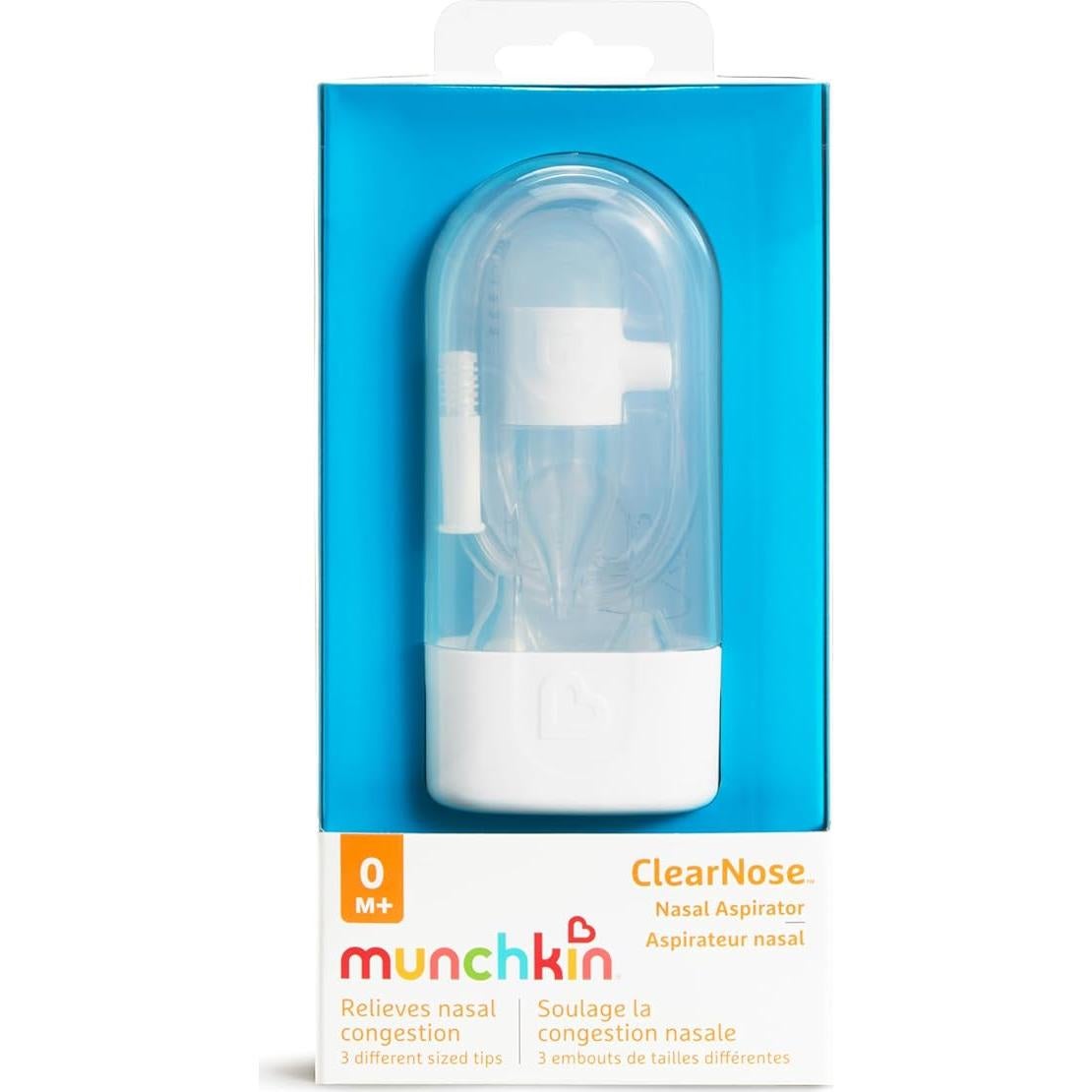 Aspirador Nasal ClearNose Munchkin para Bebés - Sin Filtros