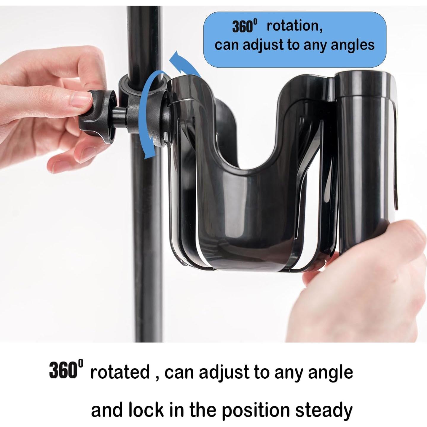 Soporte Universal para Tazas Yoyoapple YA2301 - Ajuste a Sillas y Bicicletas