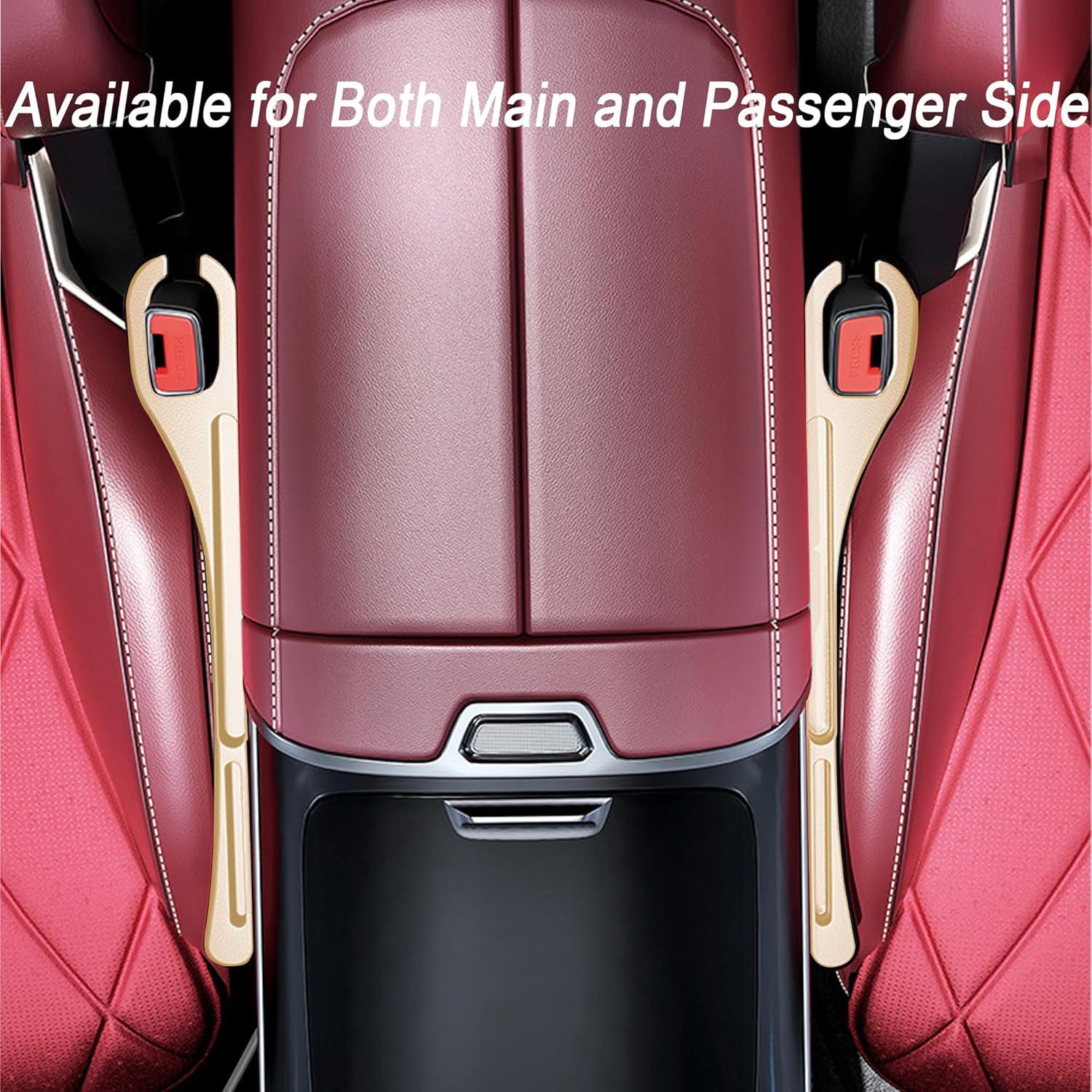 Relleno Espacio Asiento Coche LevChall 2 Piezas Beige