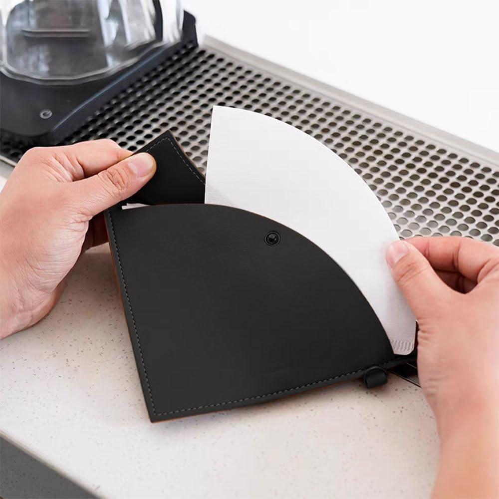 Soporte para Filtros de Café OULIGET Negro Reutilizable 40 Piezas