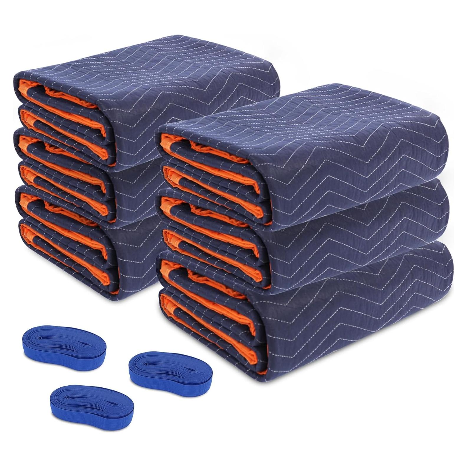 6 Mantas de Mudanza Pro YMTLJHDSY 101.6x101.6cm Acolchadas