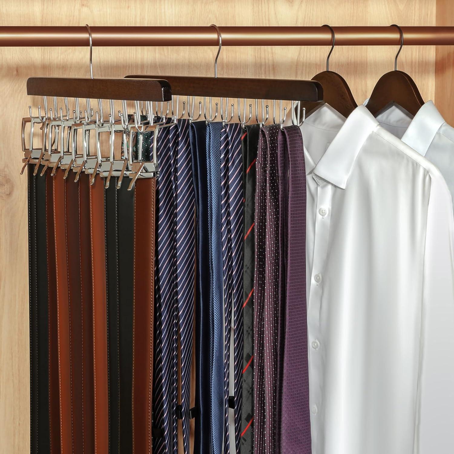 Colgador de Cinturones y Corbatas COLGADOR TOPIA CT69A 20 Ganchos