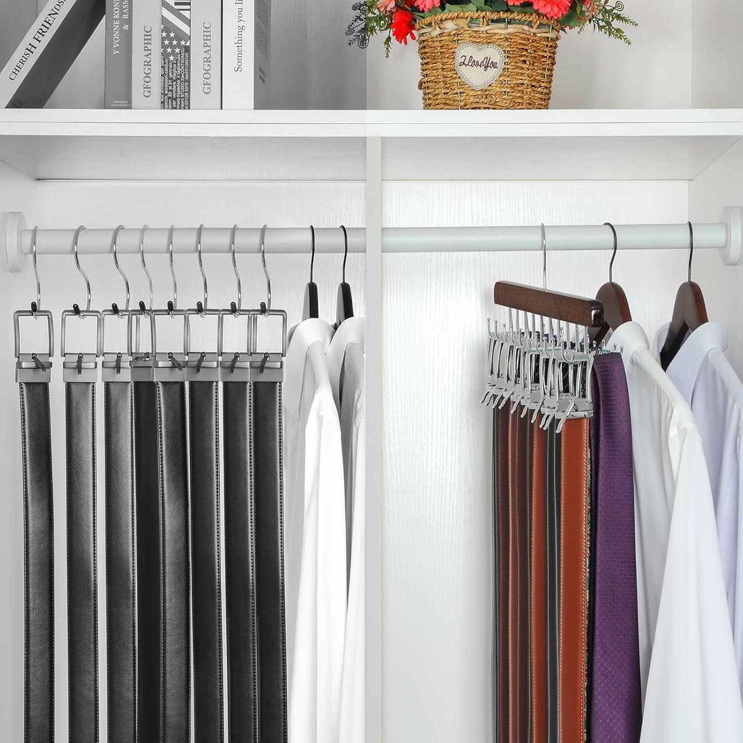 Colgador de Cinturones y Corbatas COLGADOR TOPIA CT69A 20 Ganchos