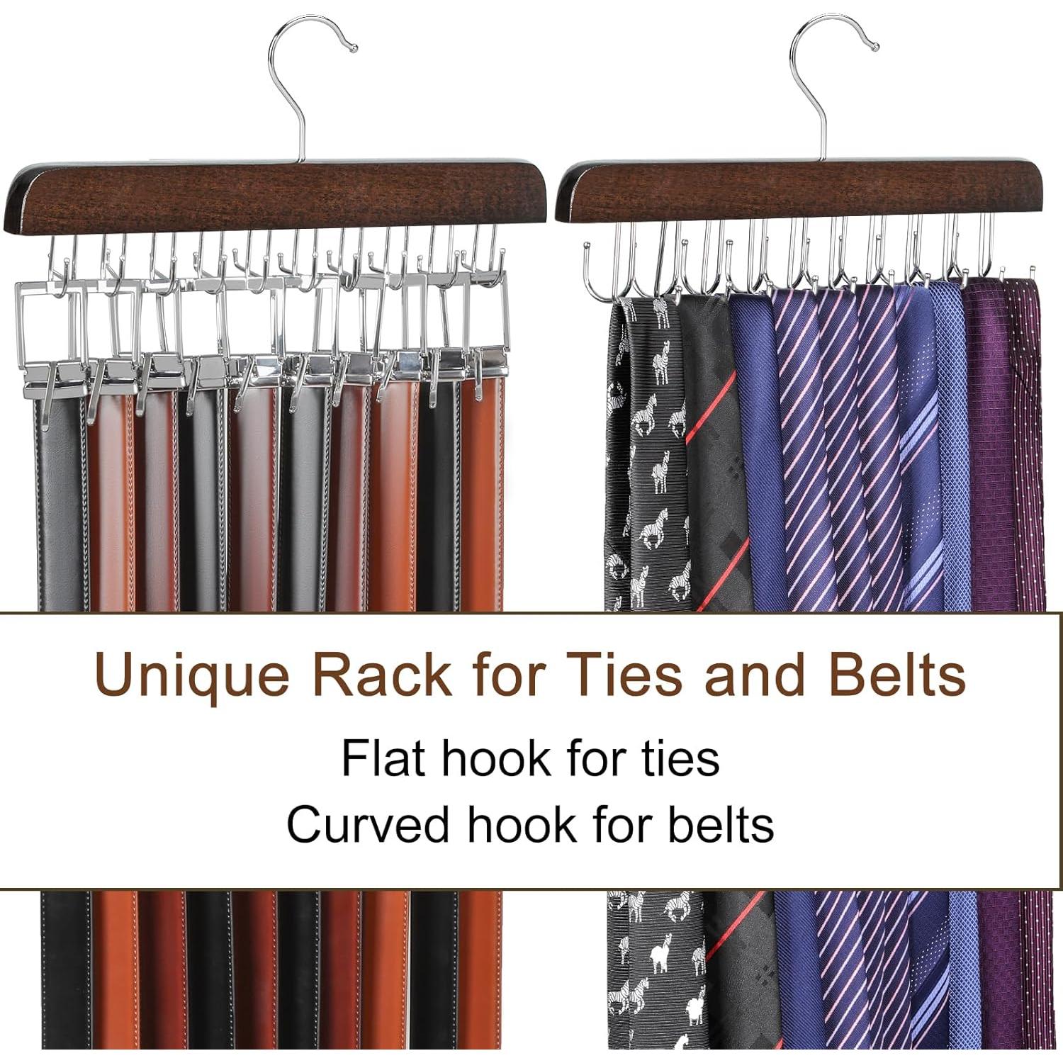 Colgador de Cinturones y Corbatas COLGADOR TOPIA CT69A 20 Ganchos