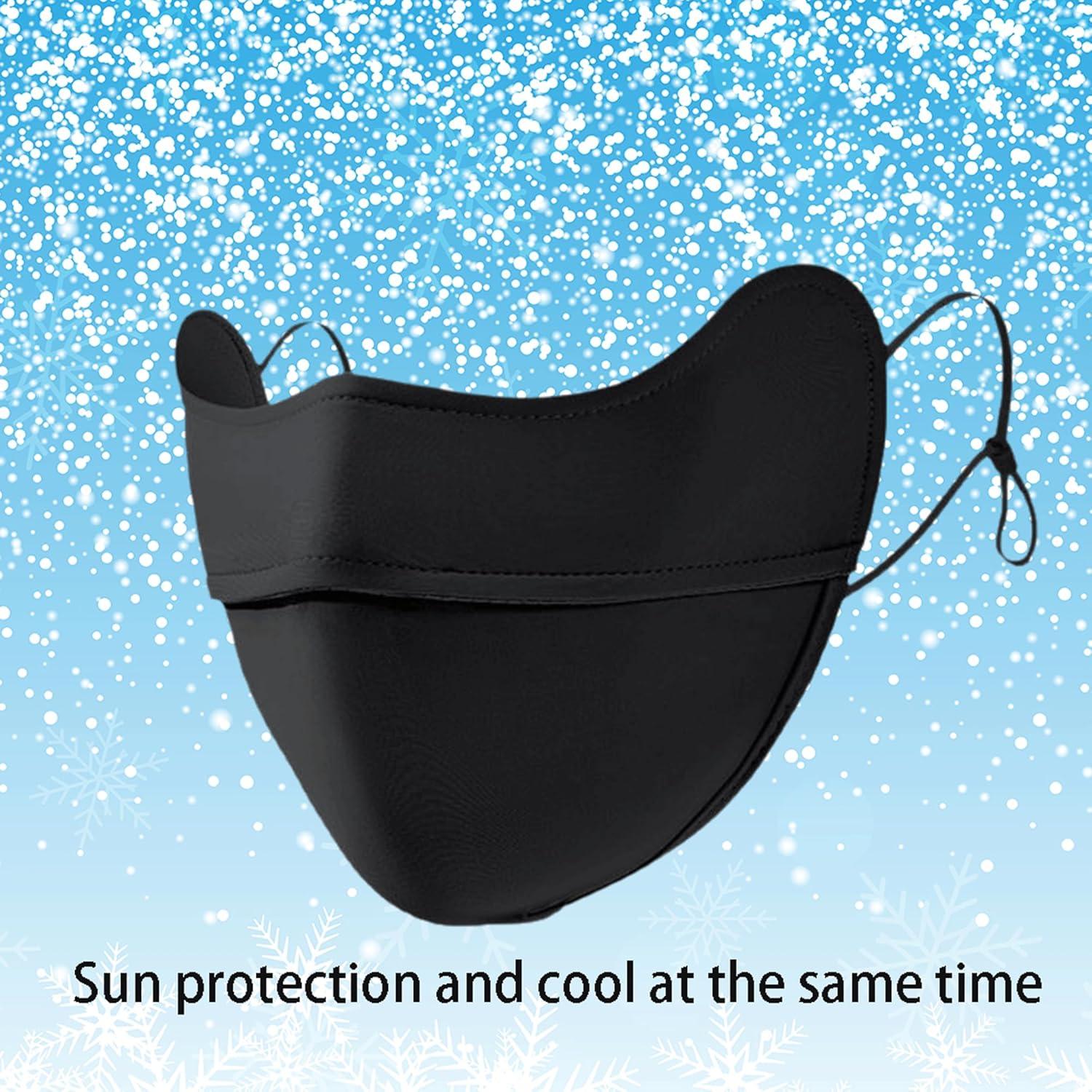 Máscara Facial de Protección Solar UPF 50+ HDKXBEJ para Mujeres